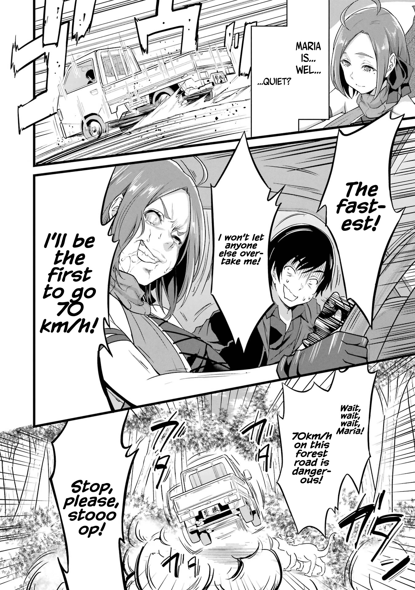 Yuru Fuwa Noka No Moji Bake Skill Chapter 14 page 13 - Chapter 14: Gingerbread and Schoolgirls