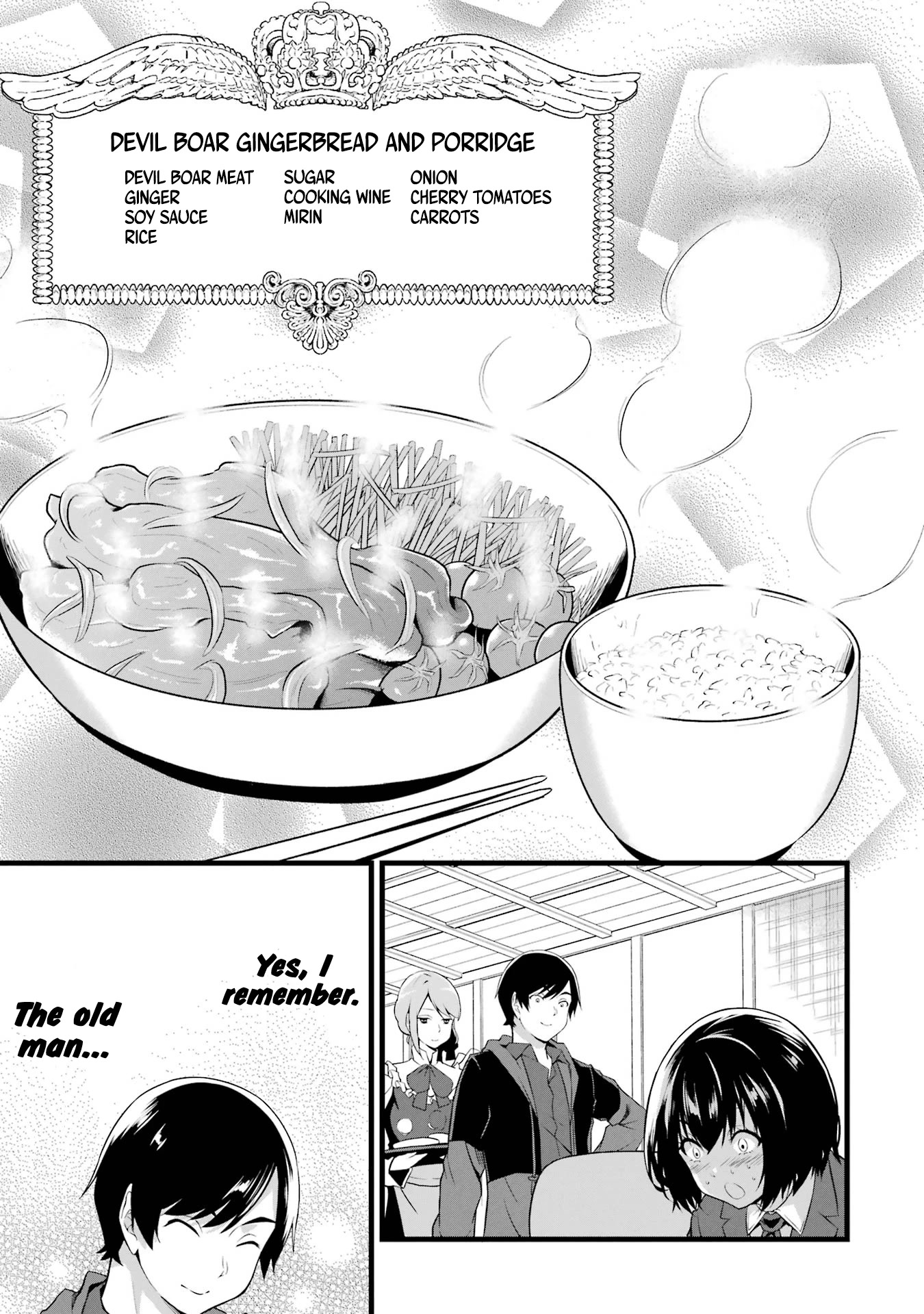 Yuru Fuwa Noka No Moji Bake Skill Chapter 14 page 34 - Chapter 14: Gingerbread and Schoolgirls