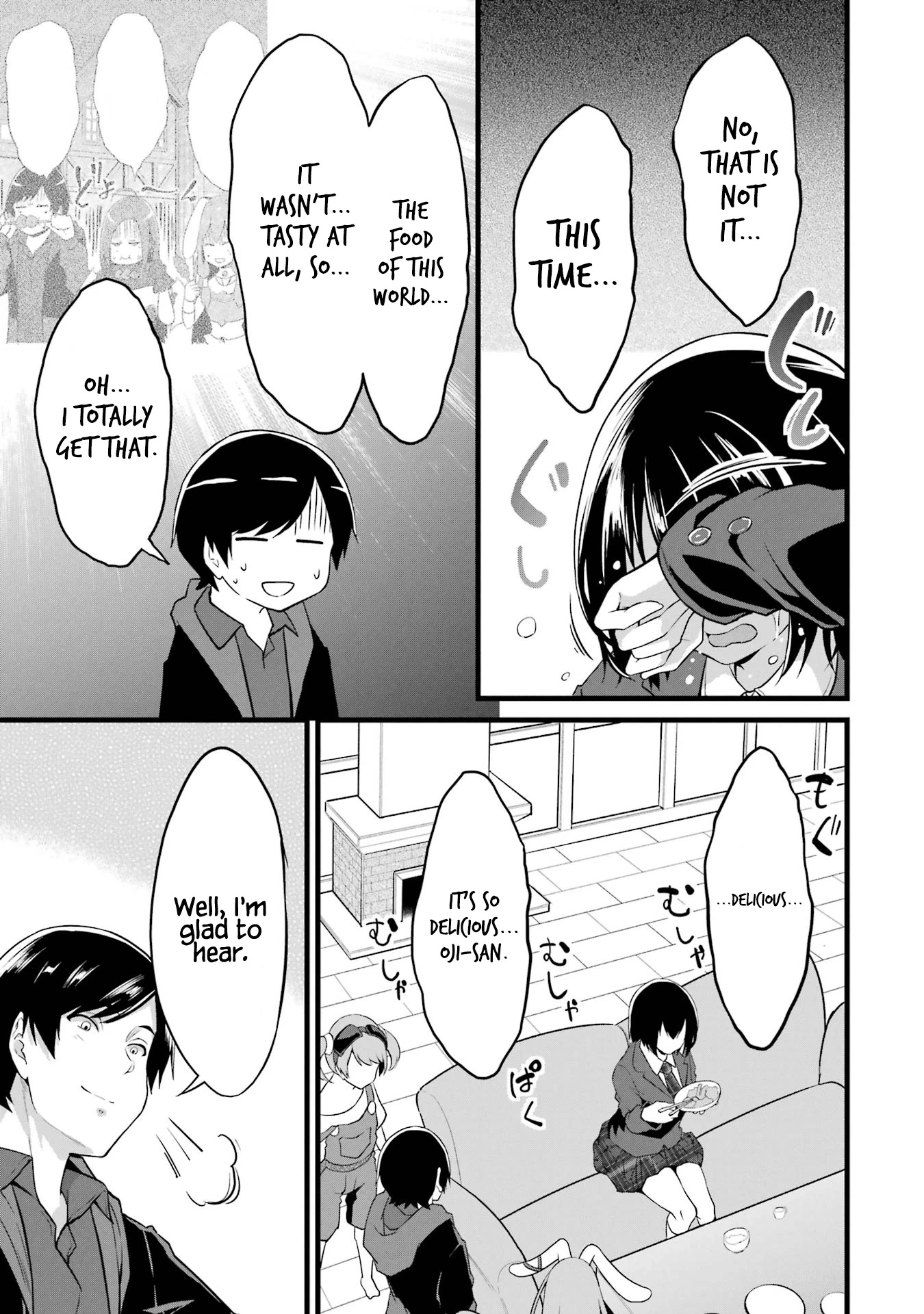 Yuru Fuwa Noka No Moji Bake Skill Chapter 14 page 38 - Chapter 14: Gingerbread and Schoolgirls