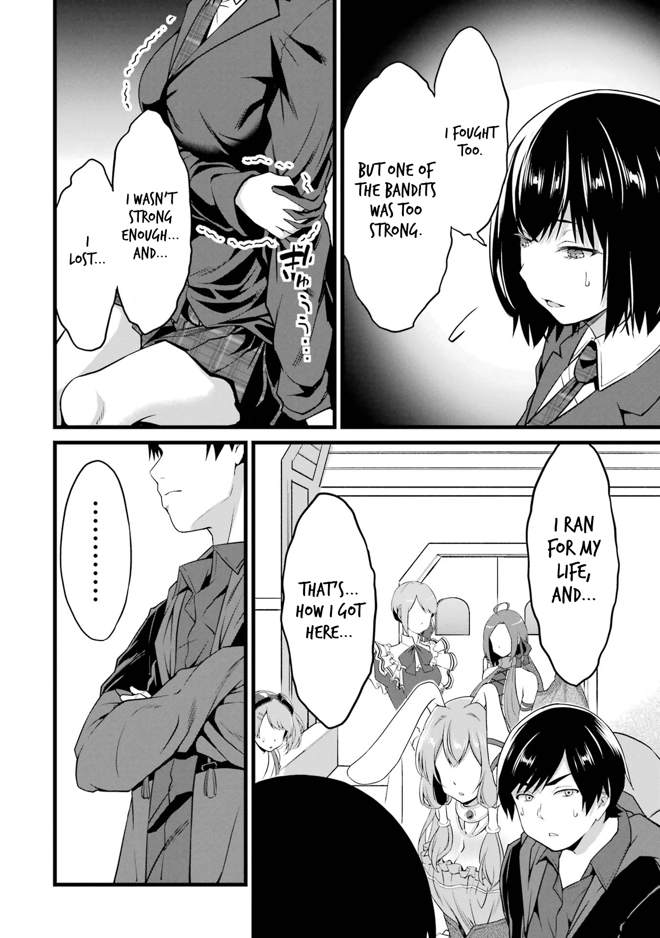 Yuru Fuwa Noka No Moji Bake Skill Chapter 14 page 51 - Chapter 14: Gingerbread and Schoolgirls