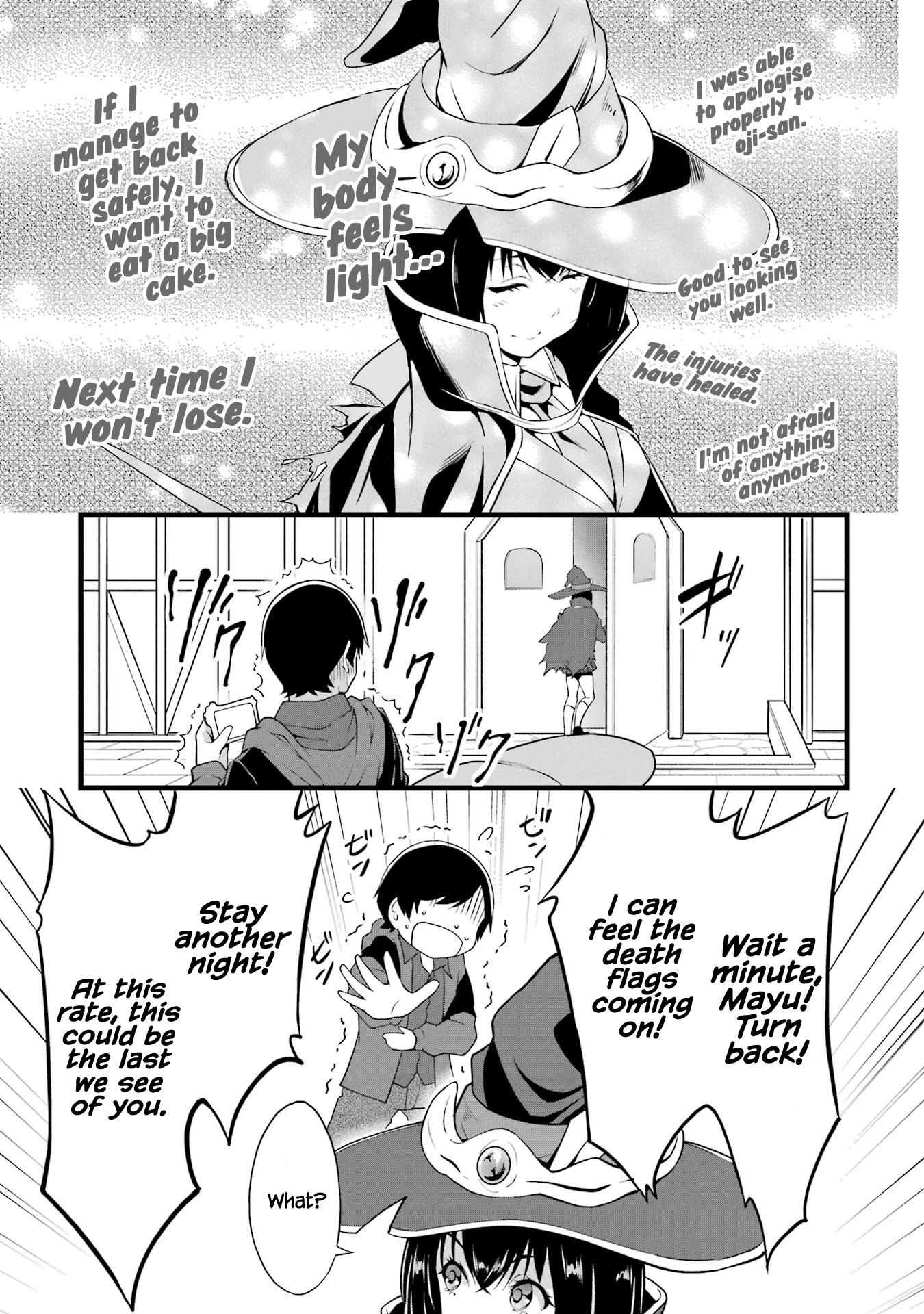 Yuru Fuwa Noka No Moji Bake Skill Chapter 14 page 54 - Chapter 14: Gingerbread and Schoolgirls