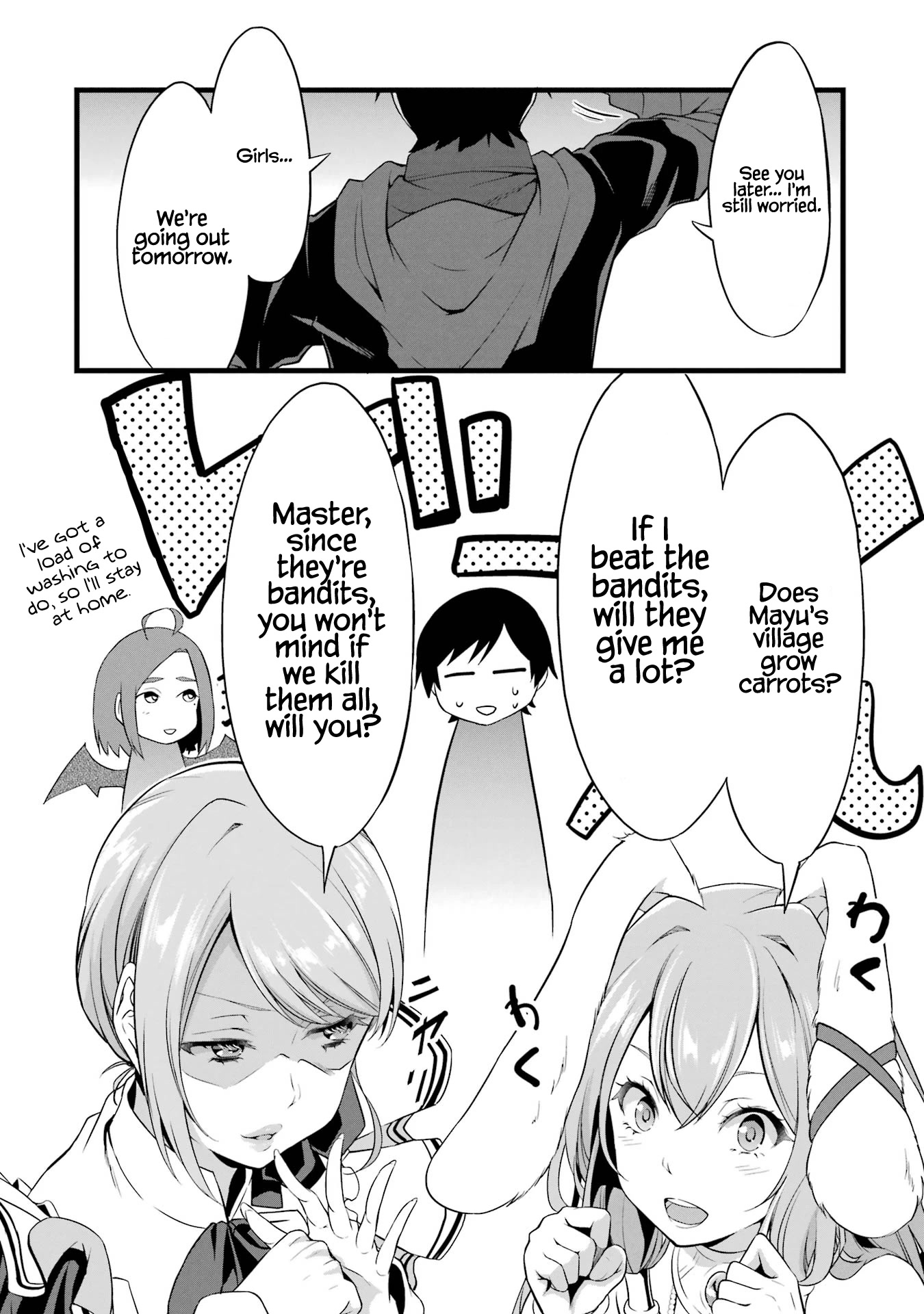 Yuru Fuwa Noka No Moji Bake Skill Chapter 14 page 55 - Chapter 14: Gingerbread and Schoolgirls
