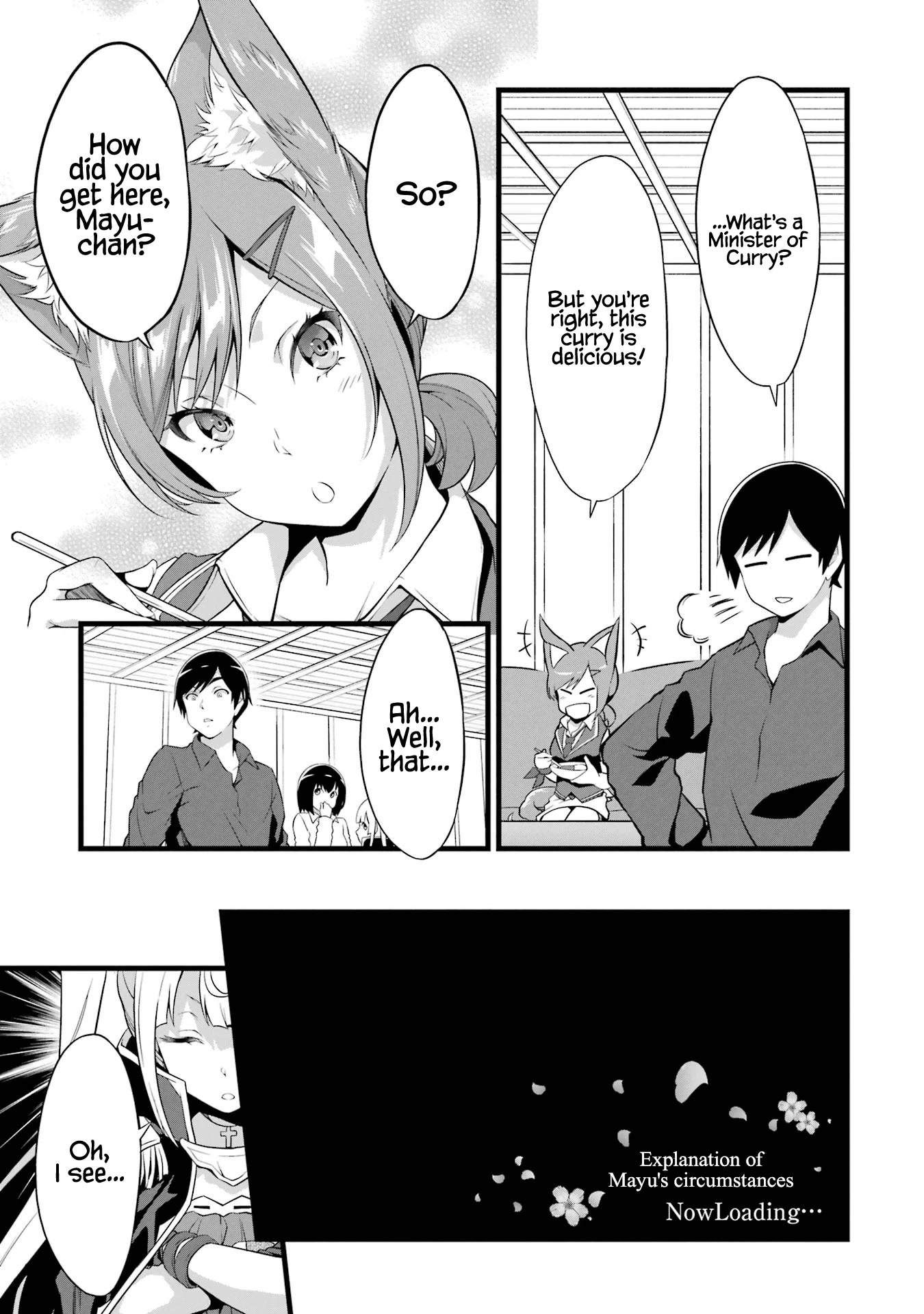Yuru Fuwa Noka No Moji Bake Skill Chapter 15 page 10 - Chapter 15: Curry Minister and Bandit Extermination