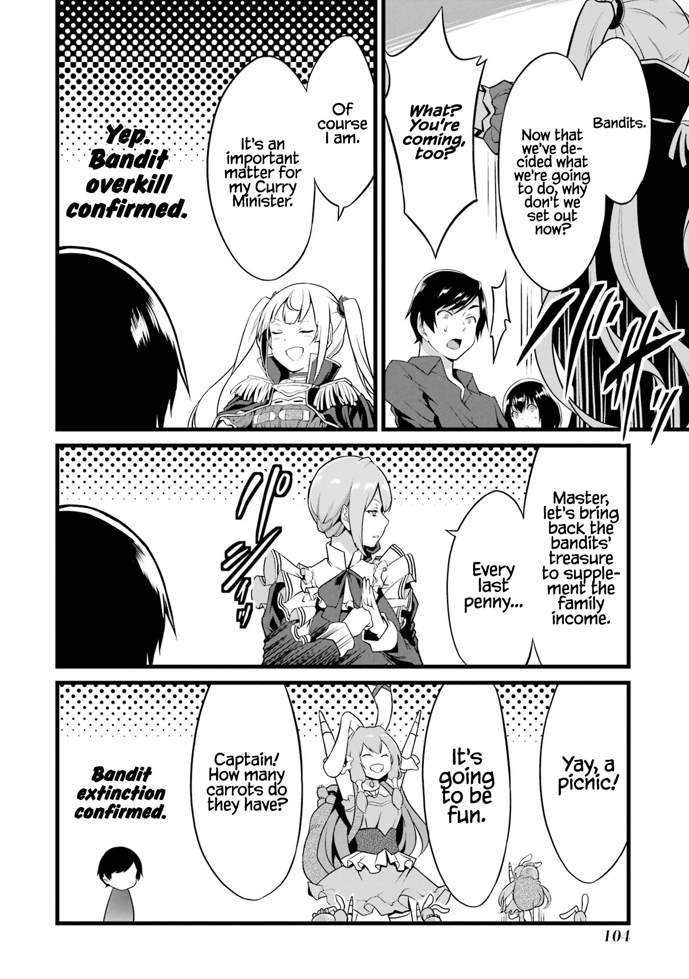 Yuru Fuwa Noka No Moji Bake Skill Chapter 15 page 11 - Chapter 15: Curry Minister and Bandit Extermination
