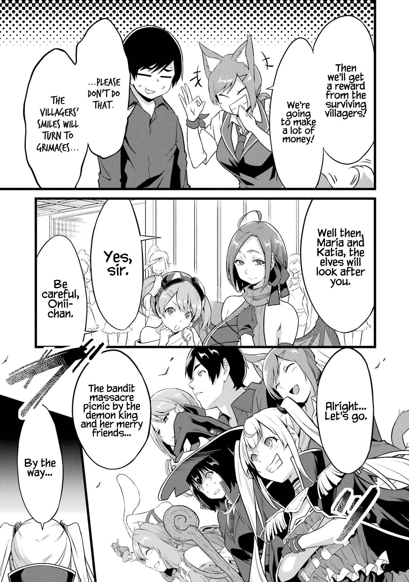 Yuru Fuwa Noka No Moji Bake Skill Chapter 15 page 12 - Chapter 15: Curry Minister and Bandit Extermination