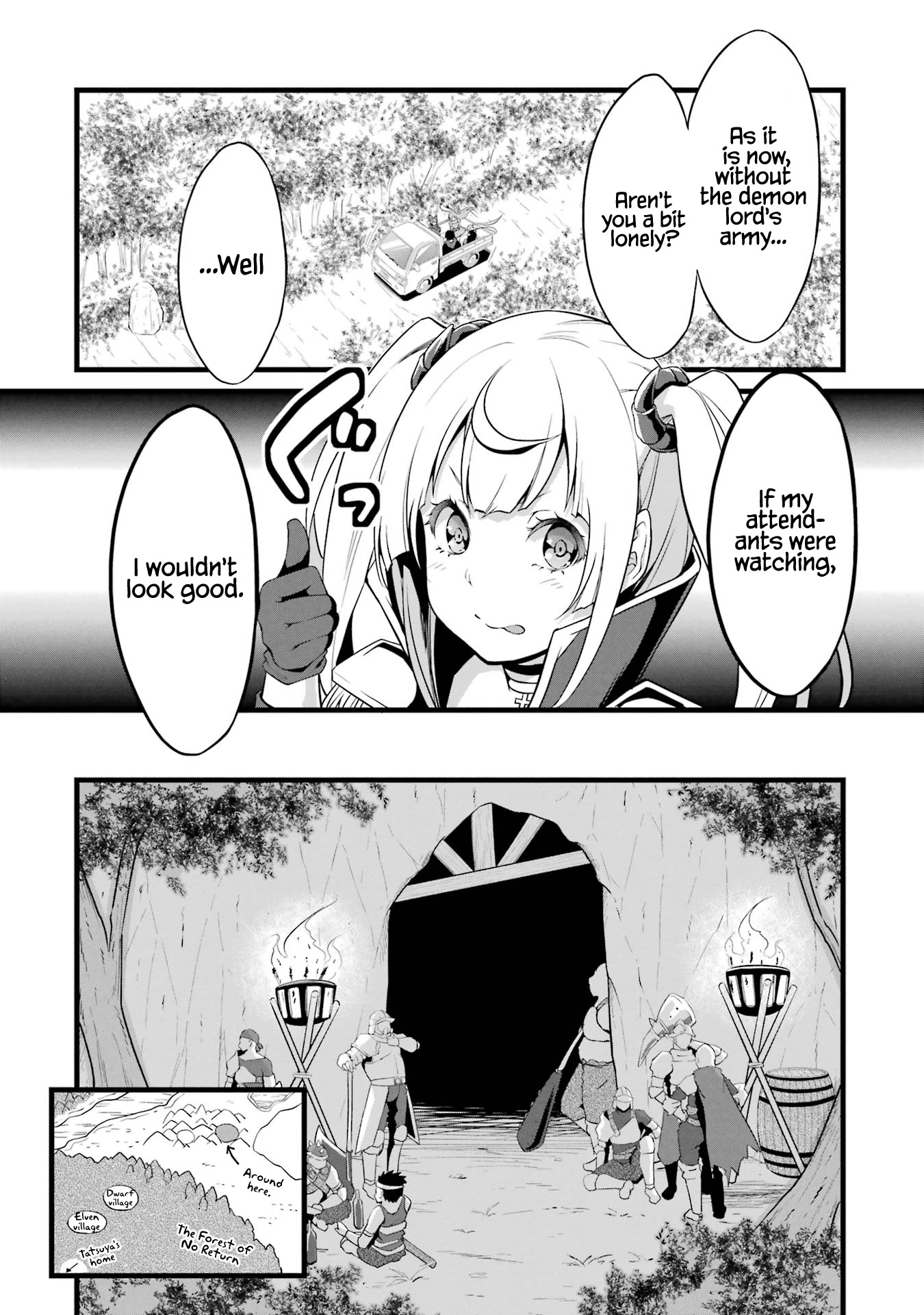 Yuru Fuwa Noka No Moji Bake Skill Chapter 15 page 13 - Chapter 15: Curry Minister and Bandit Extermination