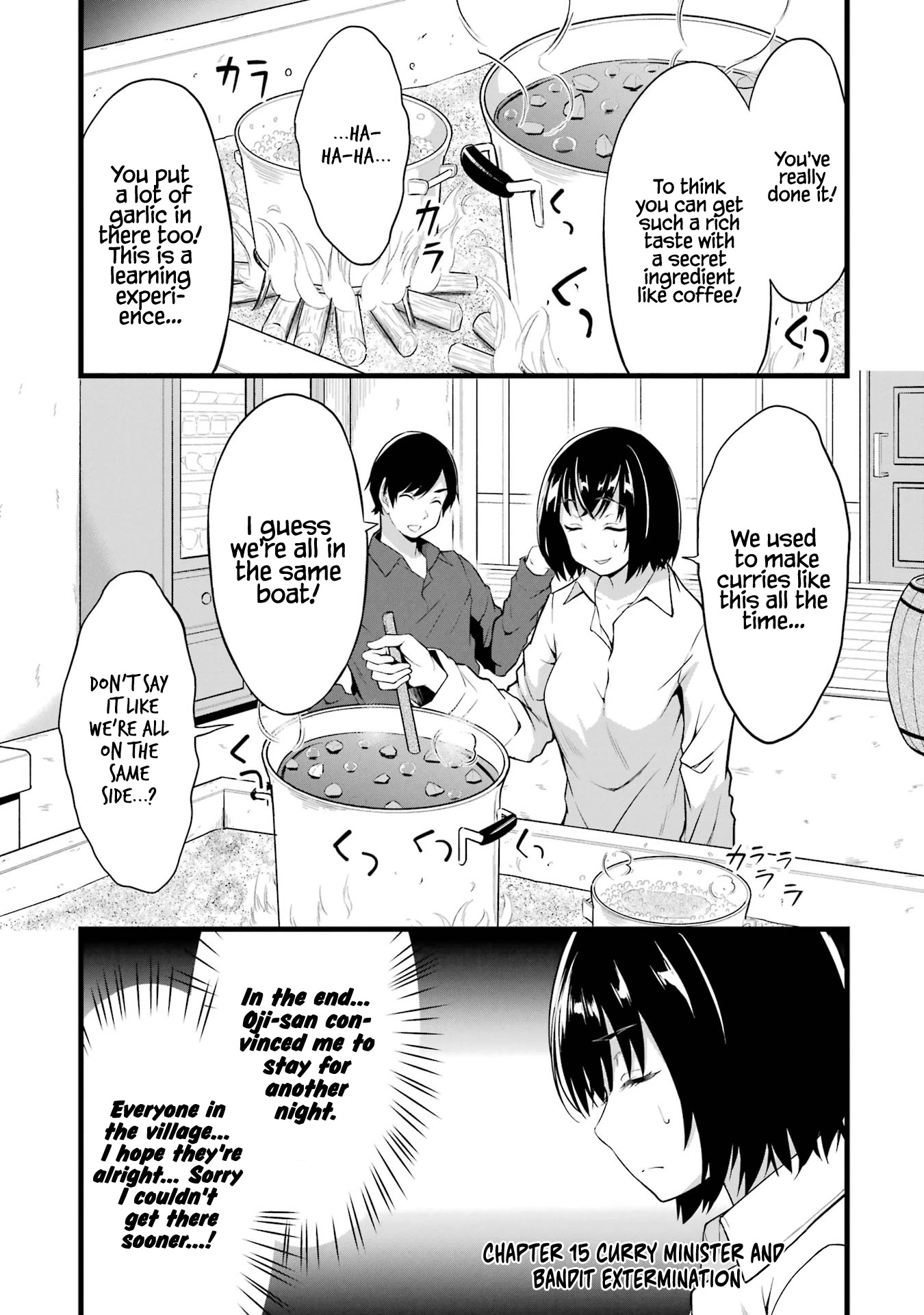 Yuru Fuwa Noka No Moji Bake Skill Chapter 15 page 2 - Chapter 15: Curry Minister and Bandit Extermination