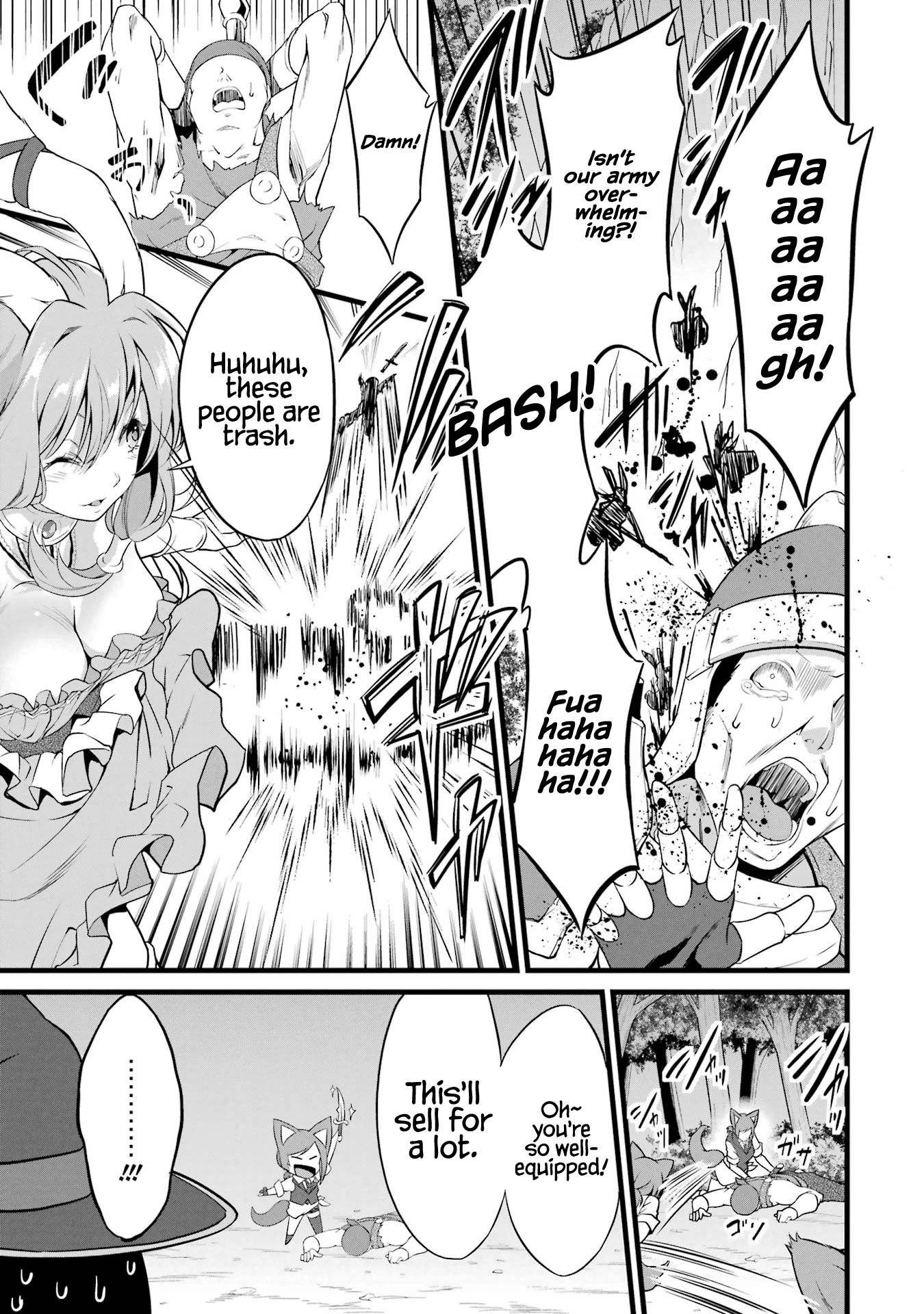 Yuru Fuwa Noka No Moji Bake Skill Chapter 15 page 26 - Chapter 15: Curry Minister and Bandit Extermination