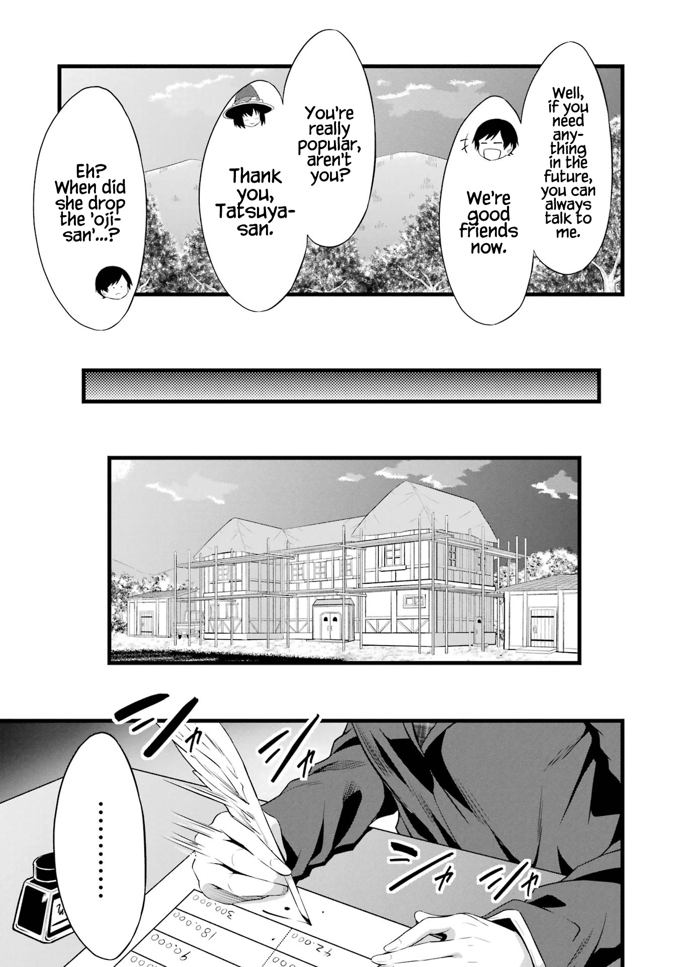 Yuru Fuwa Noka No Moji Bake Skill Chapter 15 page 46 - Chapter 15: Curry Minister and Bandit Extermination