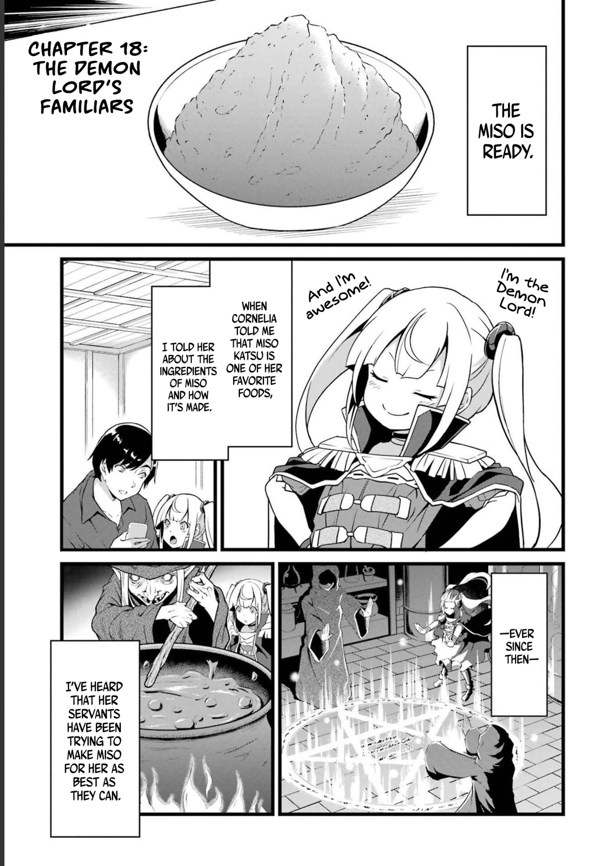 Yuru Fuwa Noka No Moji Bake Skill Chapter 18 page 2 - Chapter 18: The Demon Lord's Familiars
