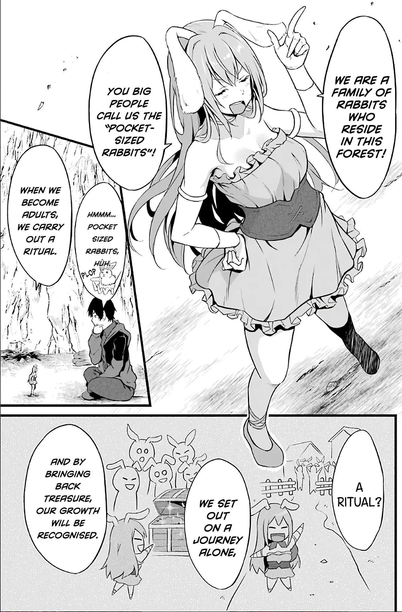 Yuru Fuwa Noka No Moji Bake Skill Chapter 2 page 3 - Chapter 2