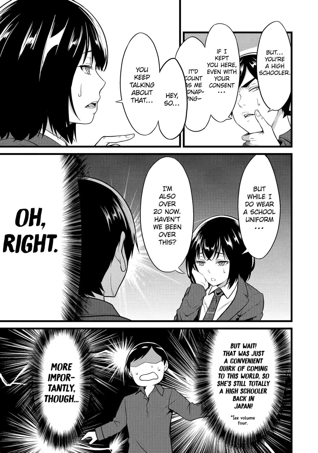 Yuru Fuwa Noka No Moji Bake Skill Chapter 24 page 49 - Chapter 24: Japan's Darkness and a Farewell