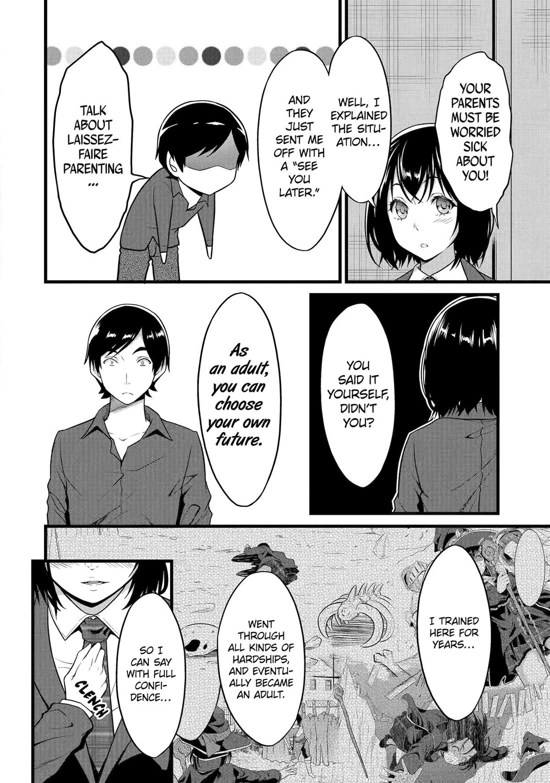 Yuru Fuwa Noka No Moji Bake Skill Chapter 24 page 50 - Chapter 24: Japan's Darkness and a Farewell