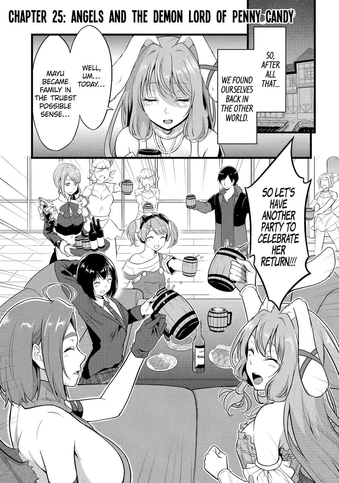 Yuru Fuwa Noka No Moji Bake Skill Chapter 25 page 1 - Chapter 25
