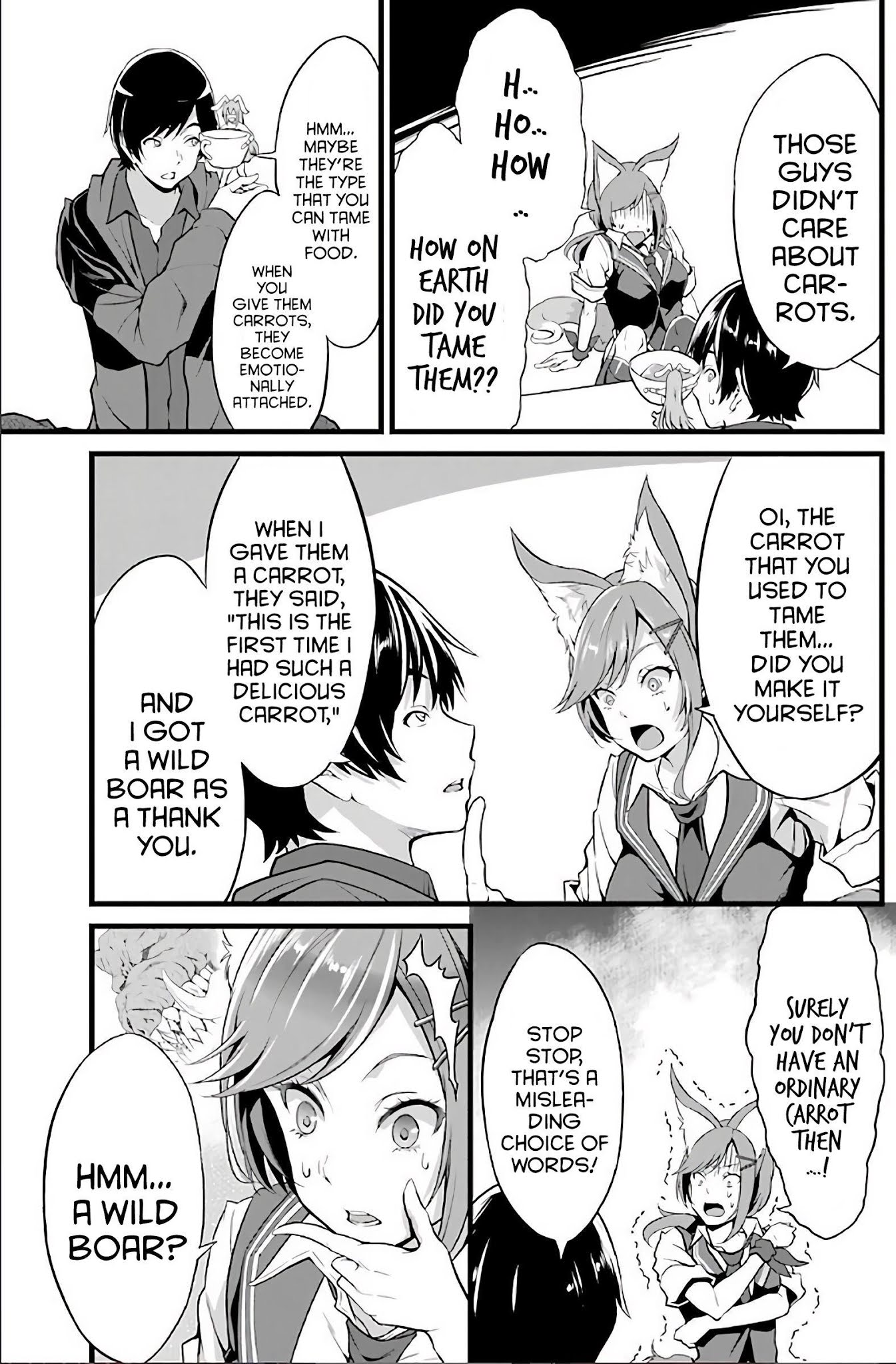 Yuru Fuwa Noka No Moji Bake Skill Chapter 3 page 13 - Chapter 3