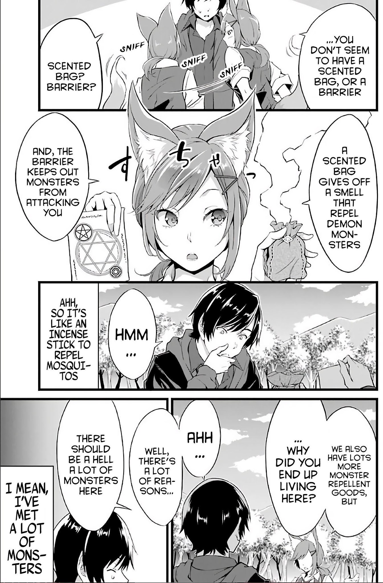 Yuru Fuwa Noka No Moji Bake Skill Chapter 3 page 7 - Chapter 3