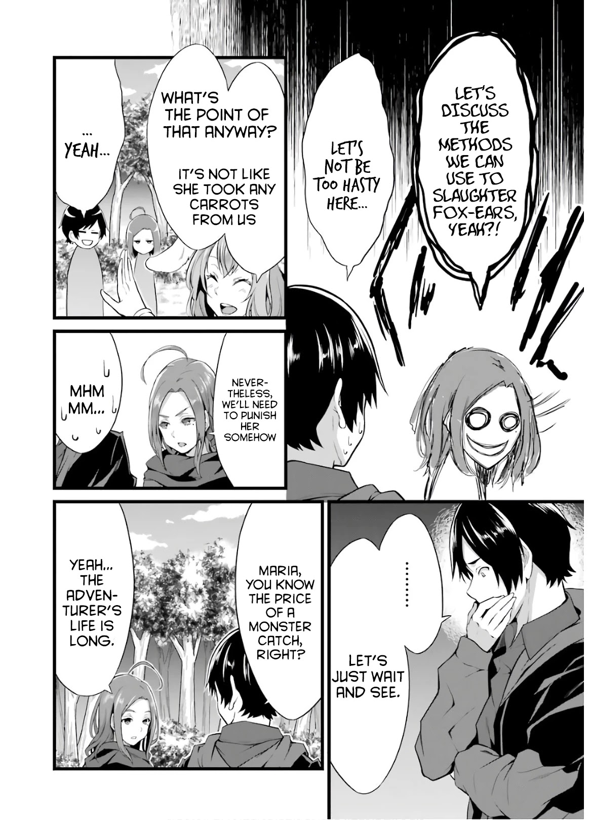 Yuru Fuwa Noka No Moji Bake Skill Chapter 5 page 21 - Chapter 5