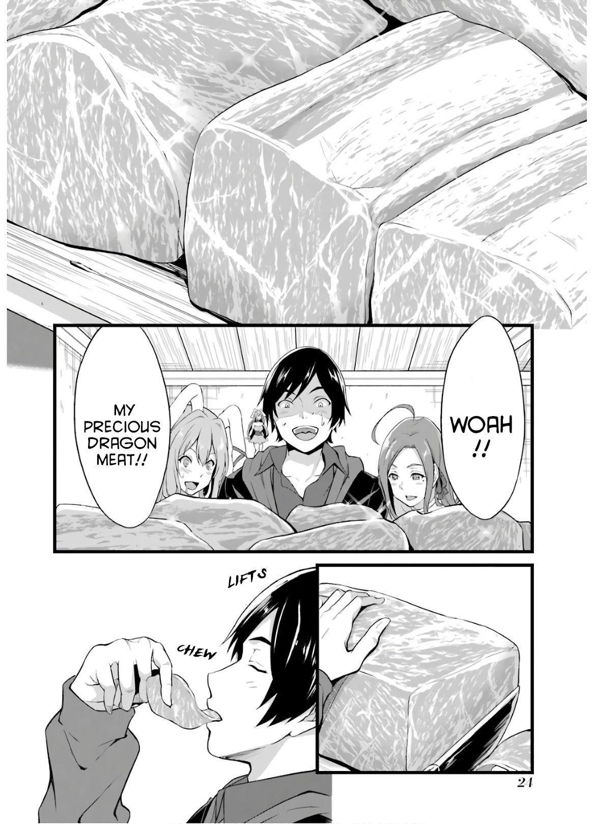 Yuru Fuwa Noka No Moji Bake Skill Chapter 5 page 23 - Chapter 5