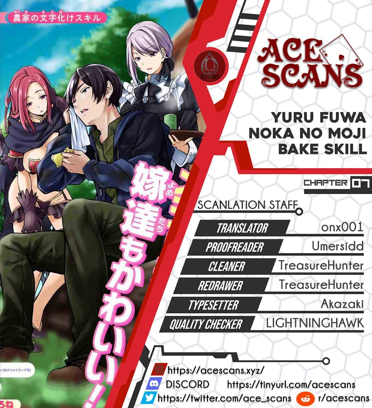 Yuru Fuwa Noka No Moji Bake Skill Chapter 7 page 1 - Chapter 7