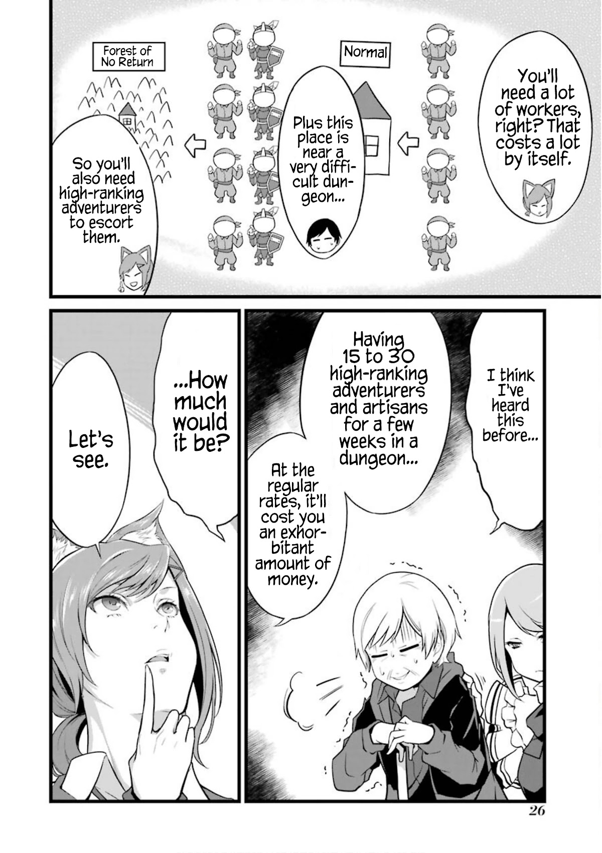Yuru Fuwa Noka No Moji Bake Skill Chapter 9 page 26 - Chapter 9