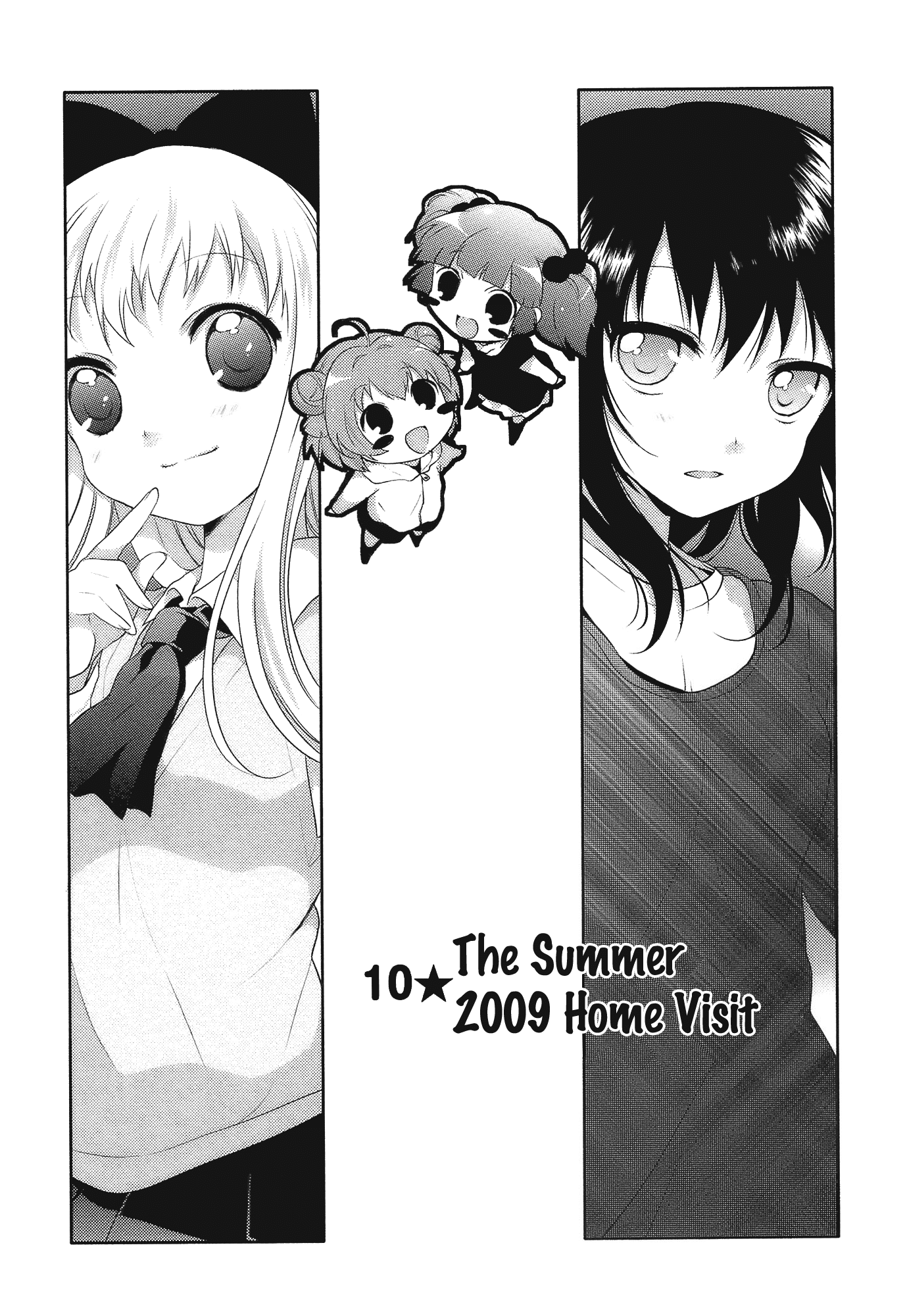Yuru Yuri Chapter 10 page 1 - Chapter 10: The Summer 2009 Home Visit