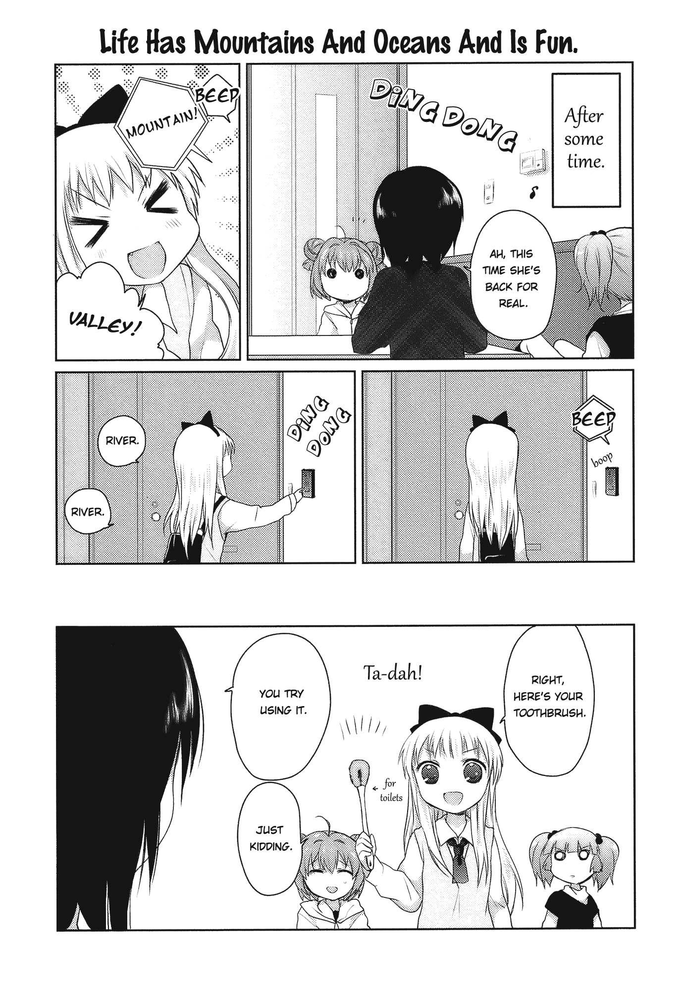 Yuru Yuri Chapter 10 page 11 - Chapter 10: The Summer 2009 Home Visit