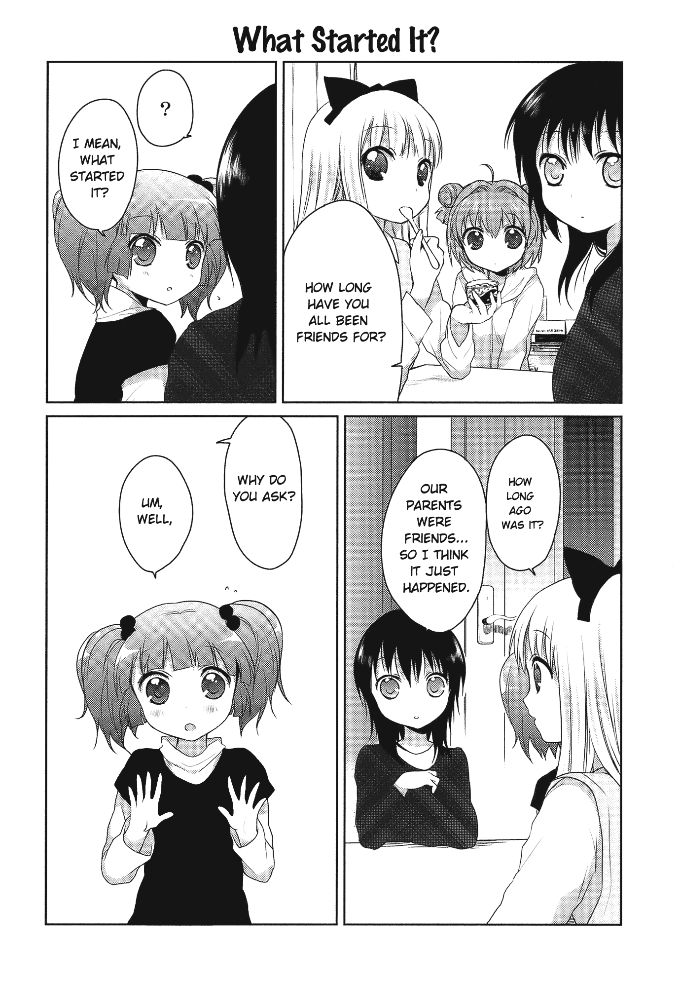 Yuru Yuri Chapter 10 page 12 - Chapter 10: The Summer 2009 Home Visit
