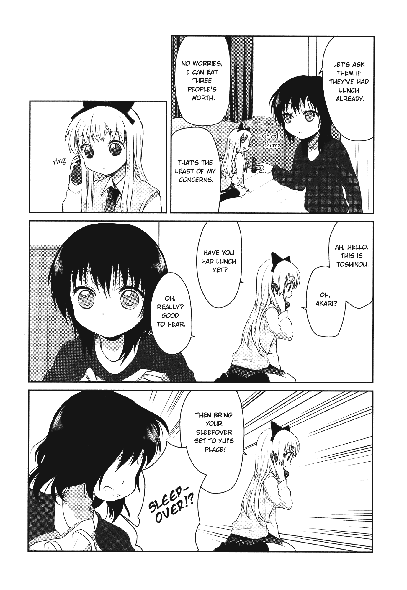 Yuru Yuri Chapter 10 page 4 - Chapter 10: The Summer 2009 Home Visit