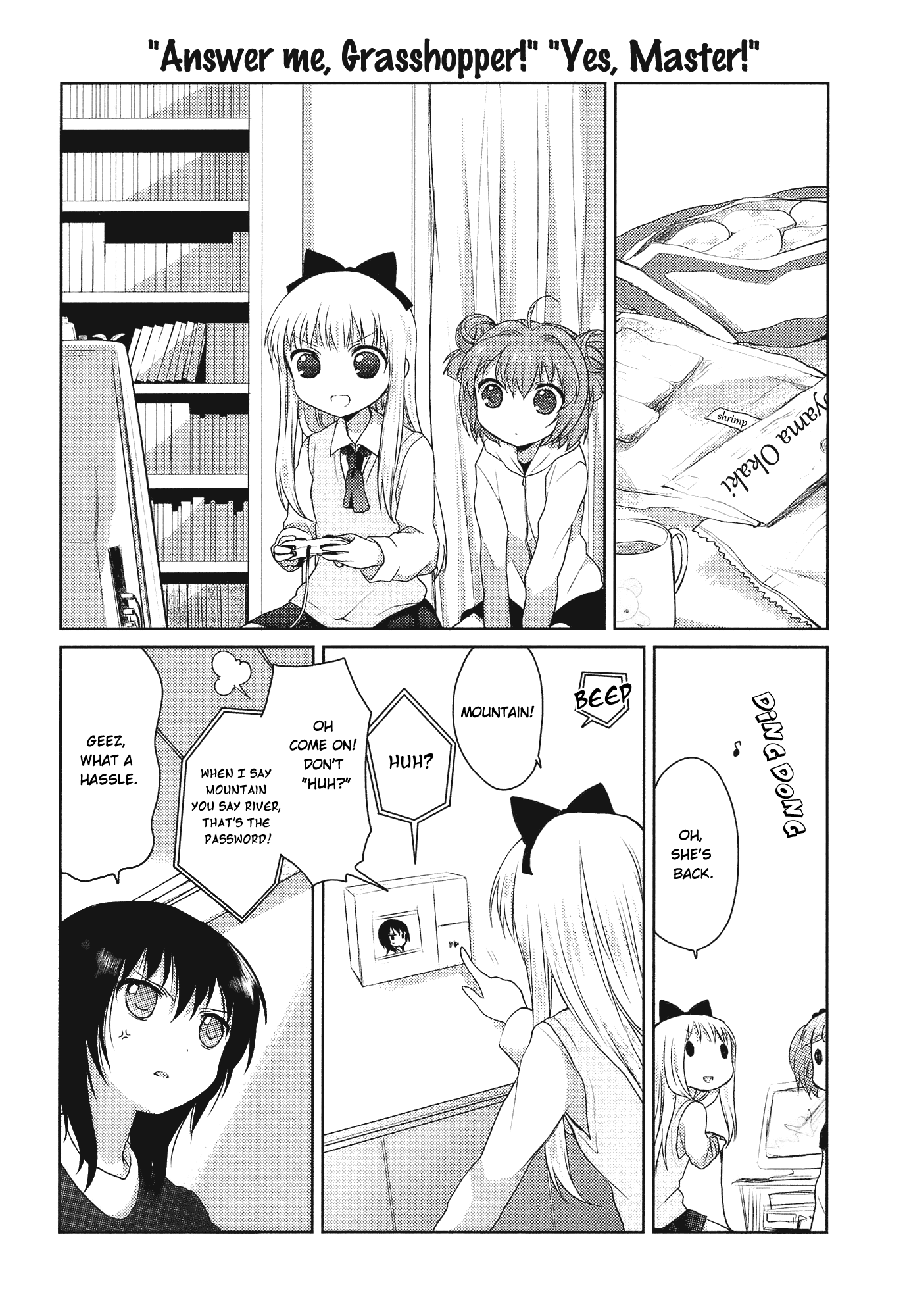 Yuru Yuri Chapter 10 page 6 - Chapter 10: The Summer 2009 Home Visit