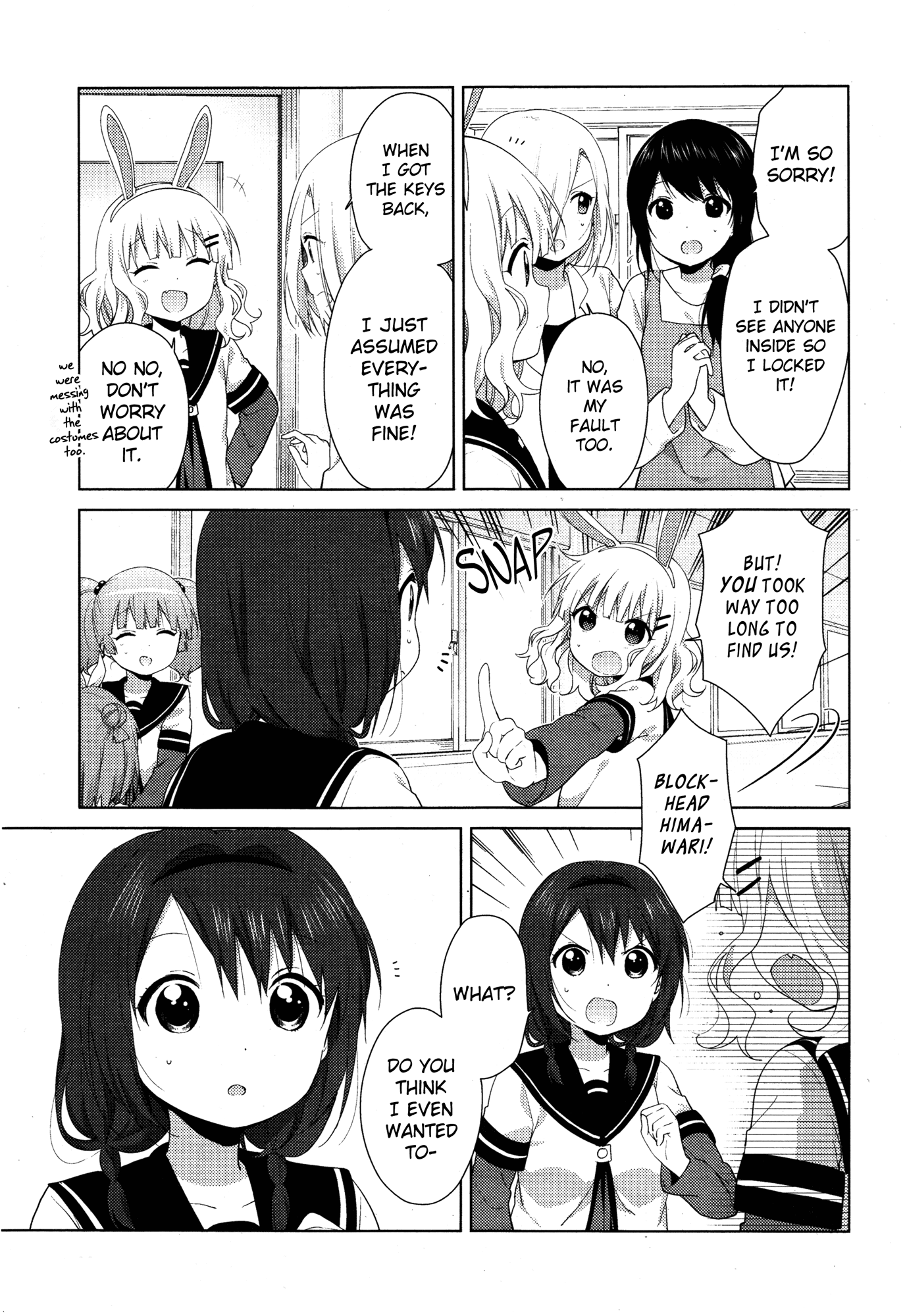 Yuru Yuri Chapter 100 page 11 - Chapter 100: The Great Escape