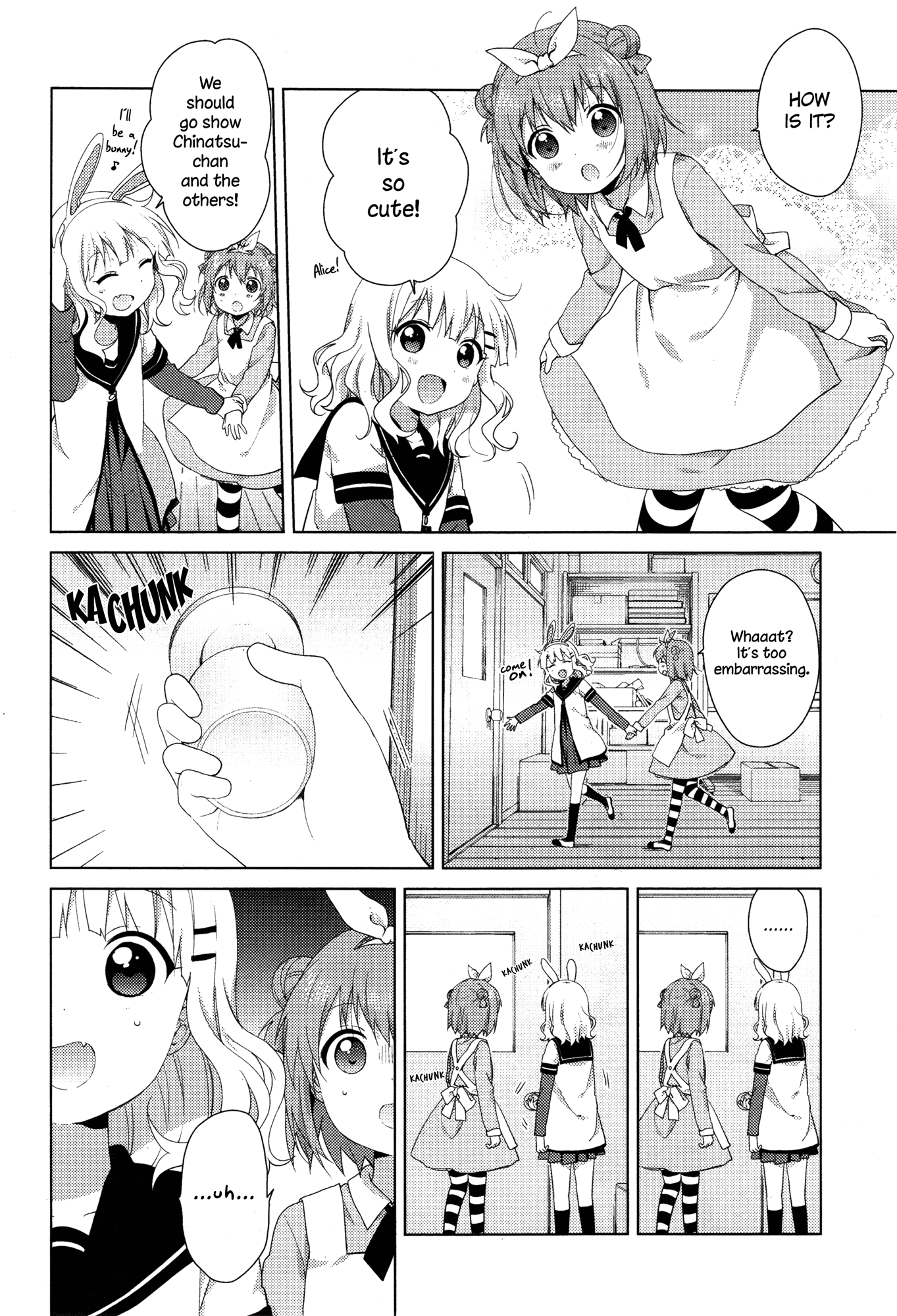 Yuru Yuri Chapter 100 page 4 - Chapter 100: The Great Escape