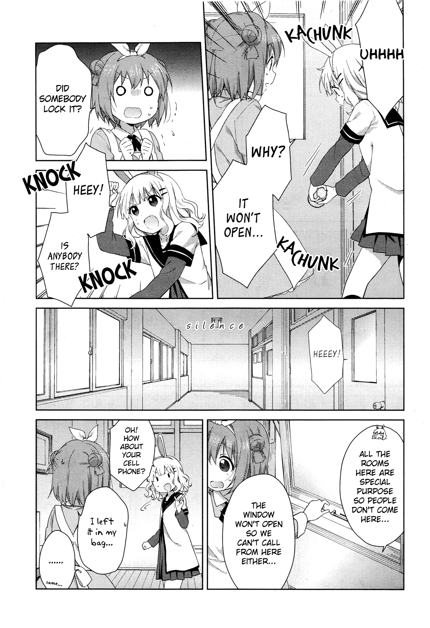 Yuru Yuri Chapter 100 page 5 - Chapter 100: The Great Escape
