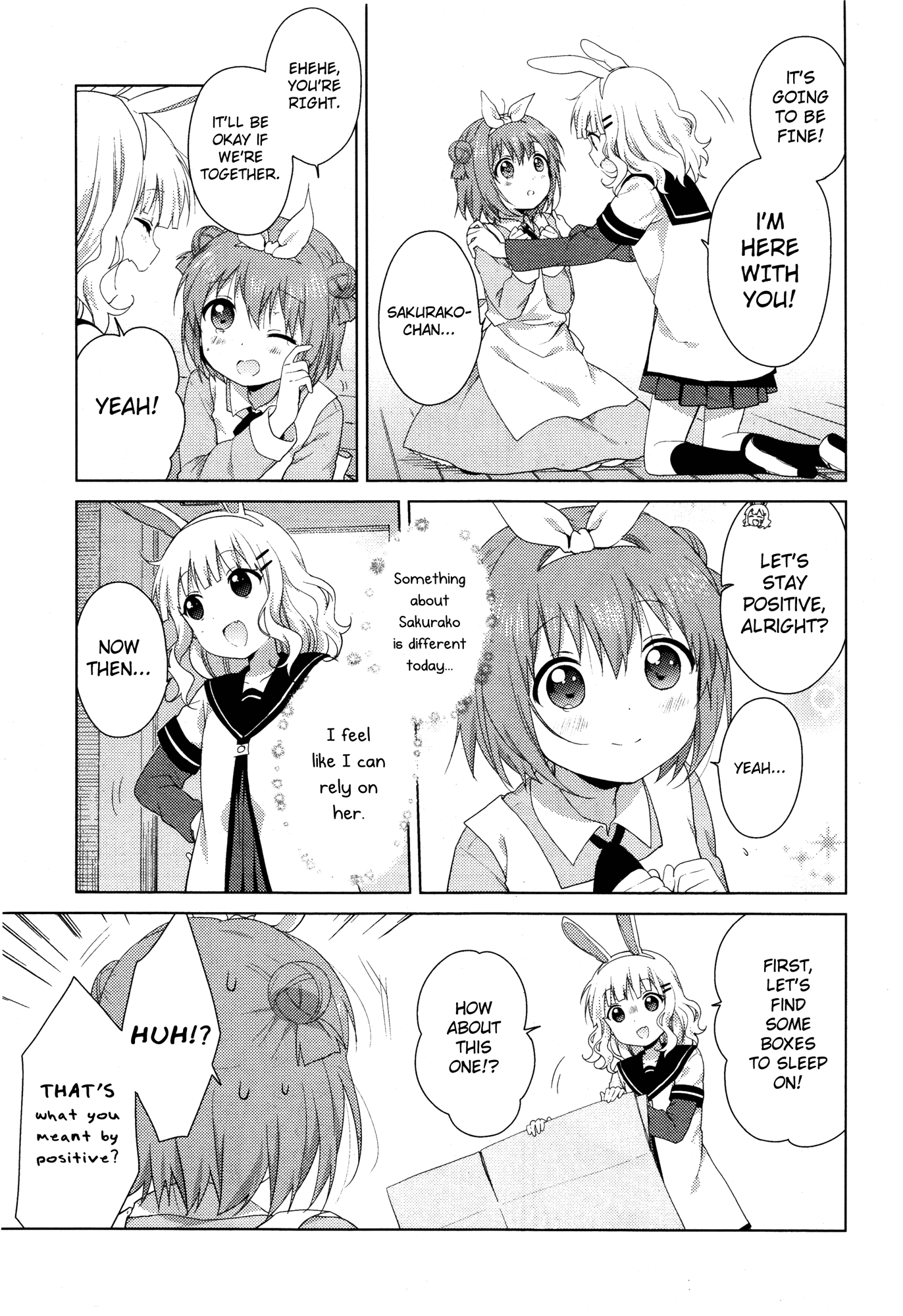 Yuru Yuri Chapter 100 page 7 - Chapter 100: The Great Escape