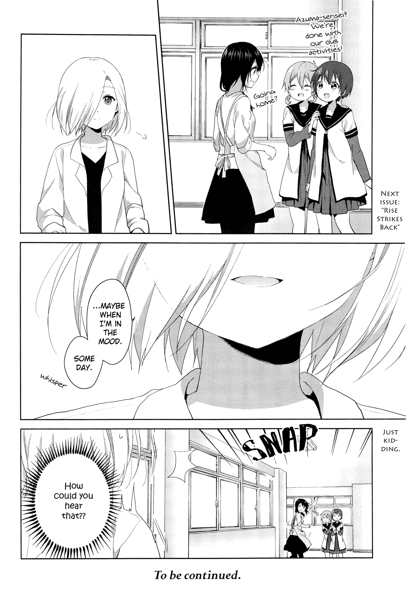 Yuru Yuri Chapter 101 page 12 - Chapter 101: Are You Sure You Can't Do It?
