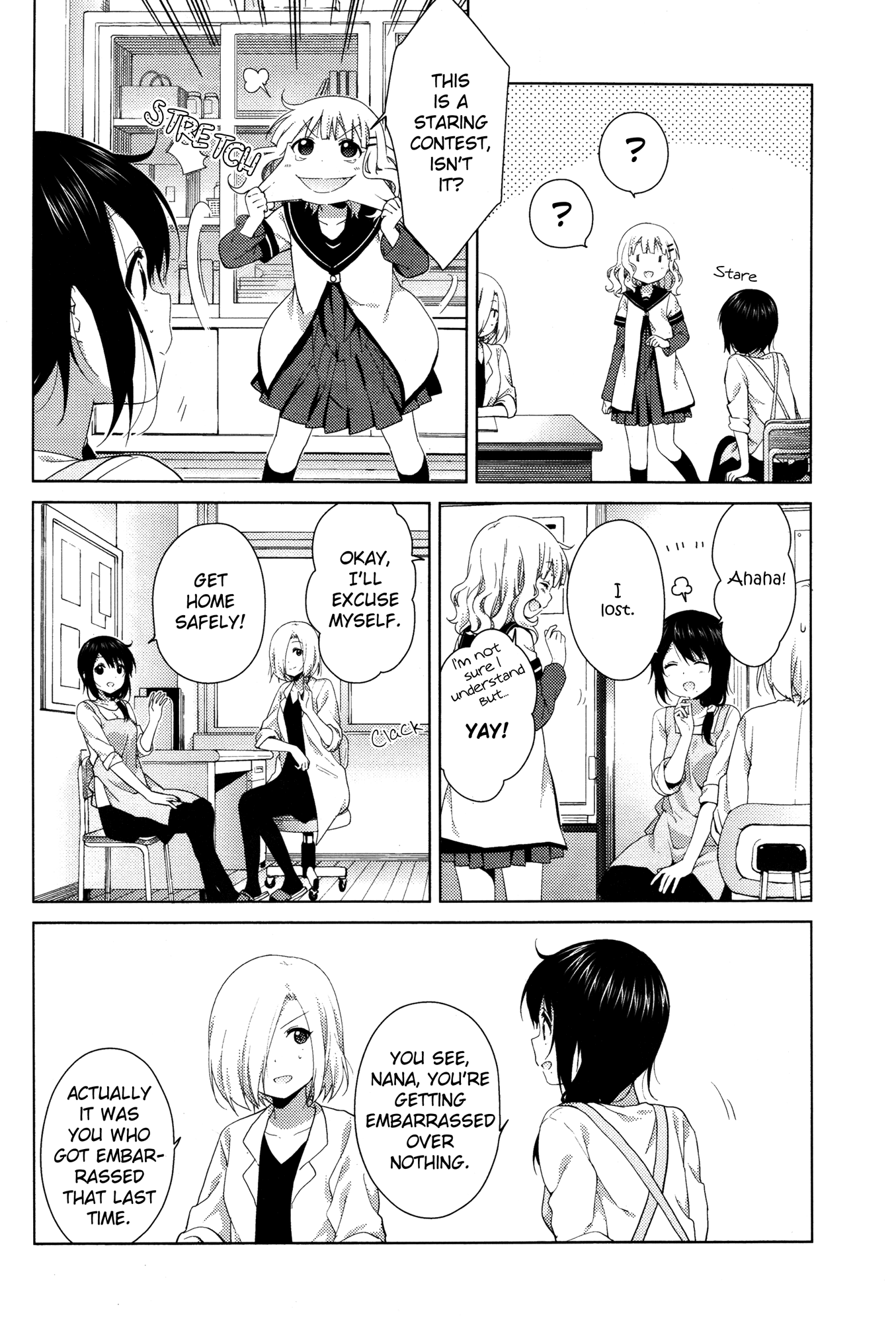 Yuru Yuri Chapter 101 page 8 - Chapter 101: Are You Sure You Can't Do It?