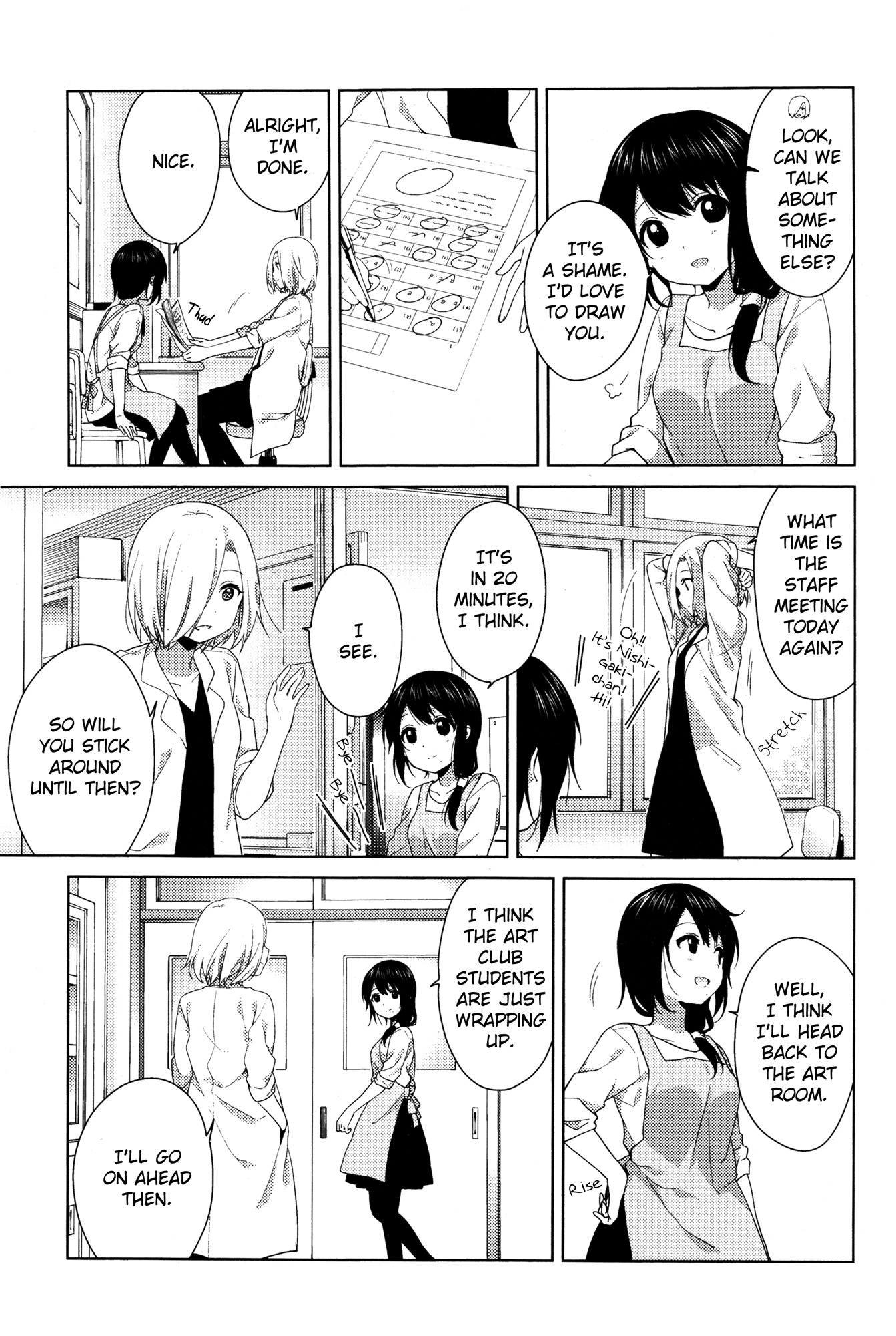 Yuru Yuri Chapter 101 page 9 - Chapter 101: Are You Sure You Can't Do It?