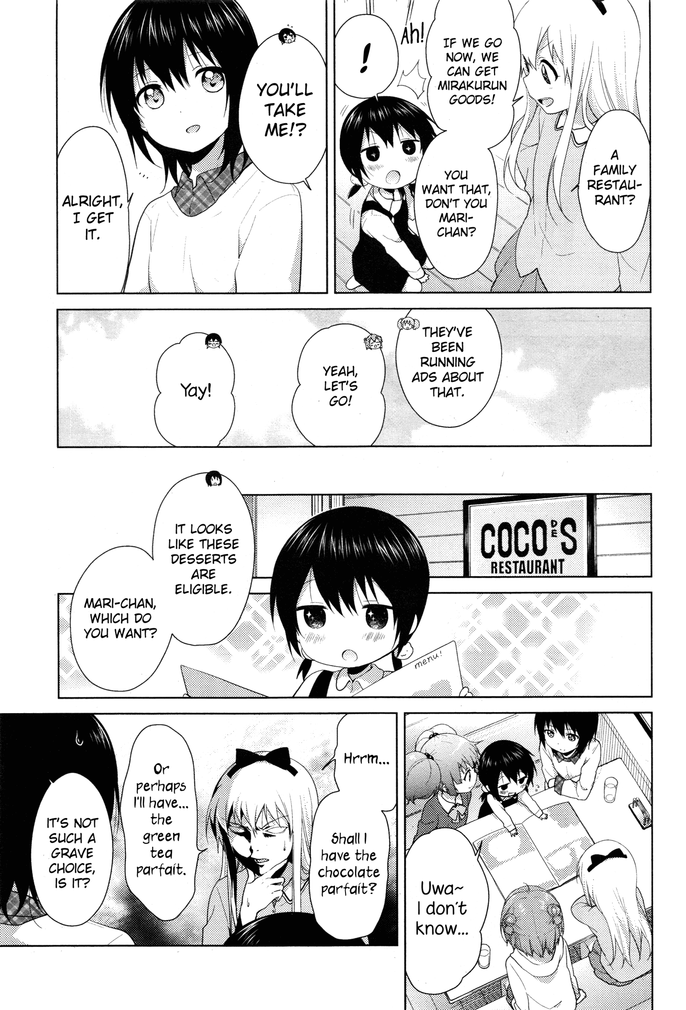 Yuru Yuri Chapter 102 page 3 - Chapter 102: FREE TOYS!