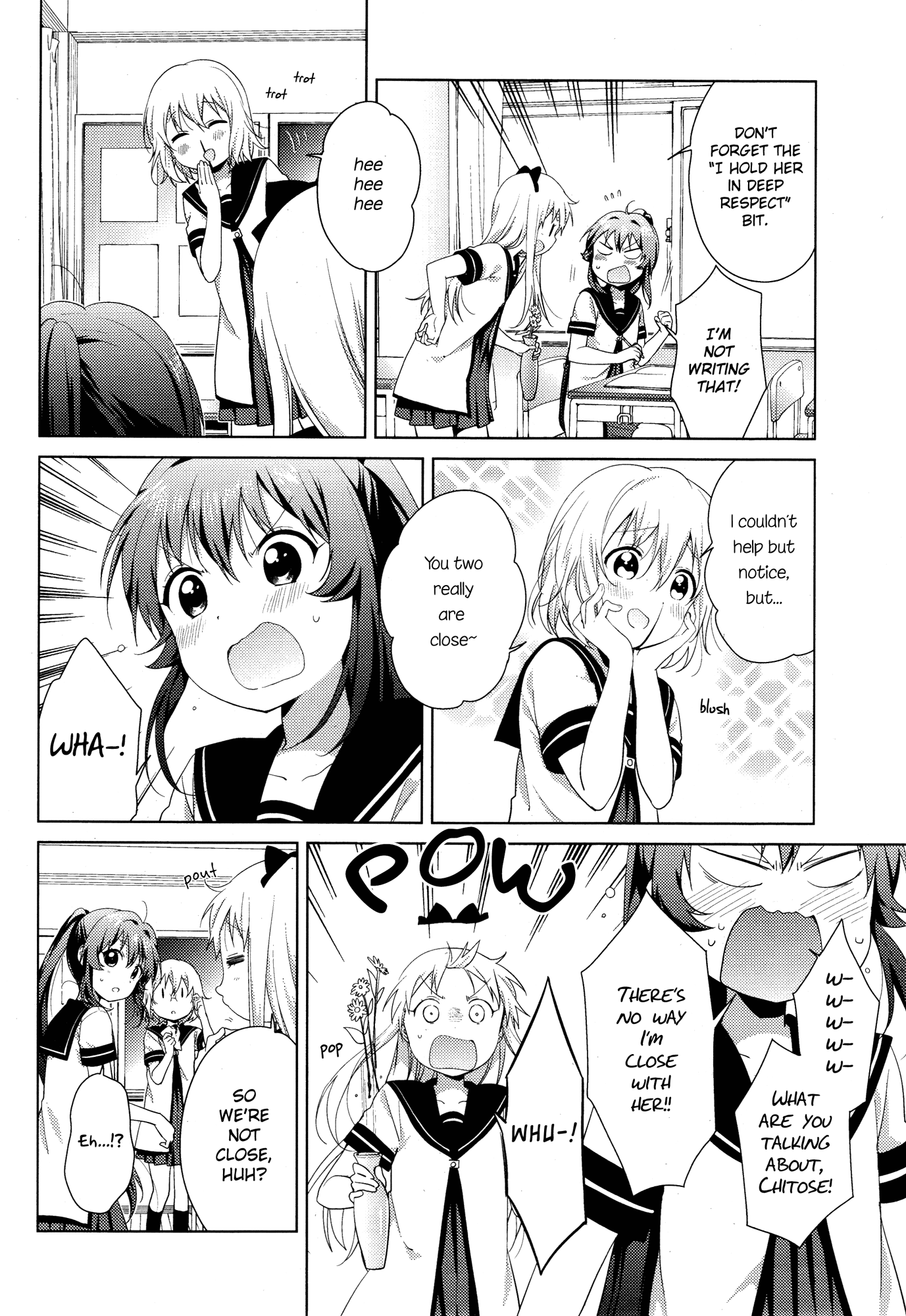 Yuru Yuri Chapter 103 page 4 - Chapter 103: Enemies or... Friends?