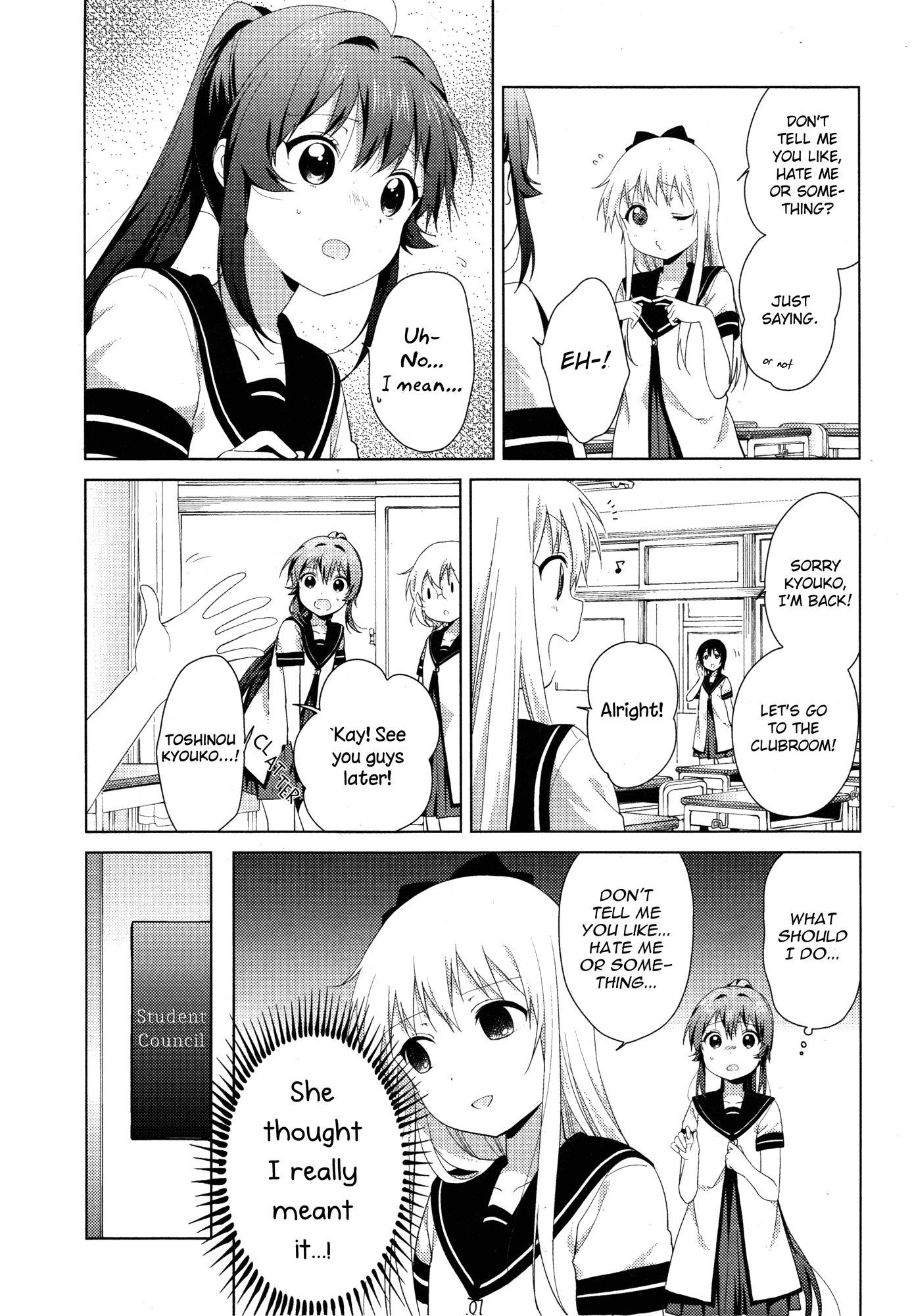 Yuru Yuri Chapter 103 page 5 - Chapter 103: Enemies or... Friends?