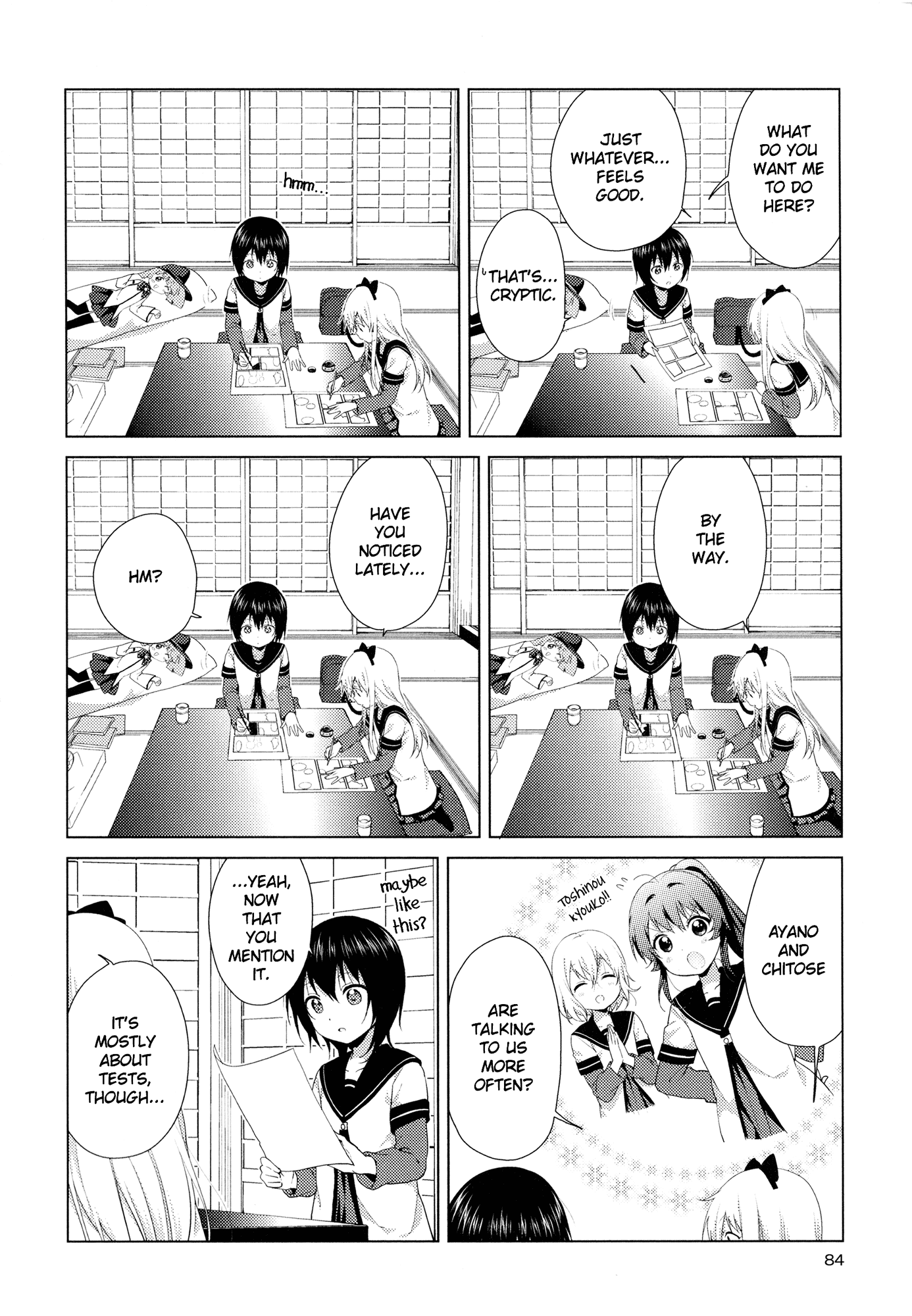 Yuru Yuri Chapter 104 page 10 - Chapter 104: Kyouko and Yui