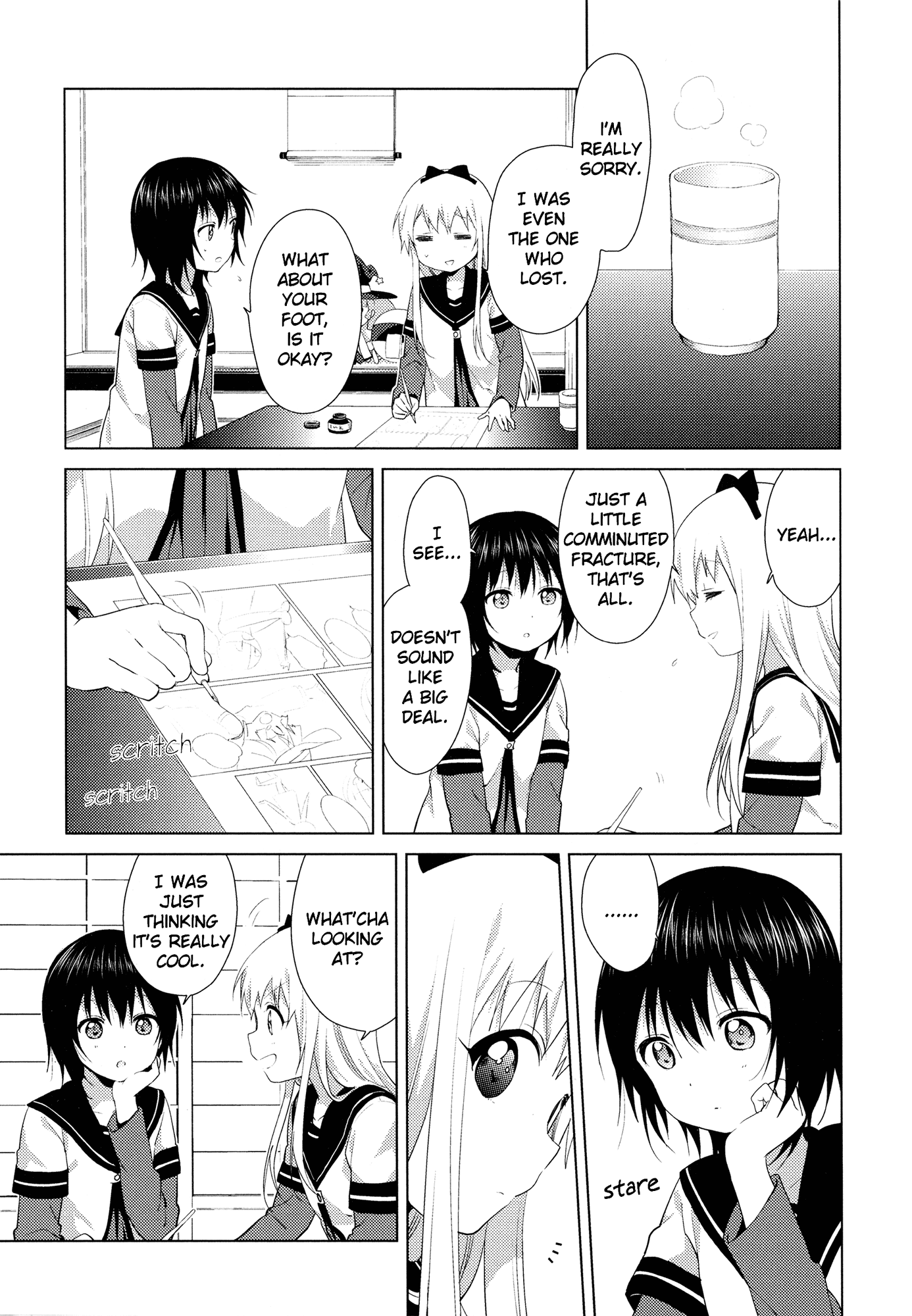 Yuru Yuri Chapter 104 page 5 - Chapter 104: Kyouko and Yui