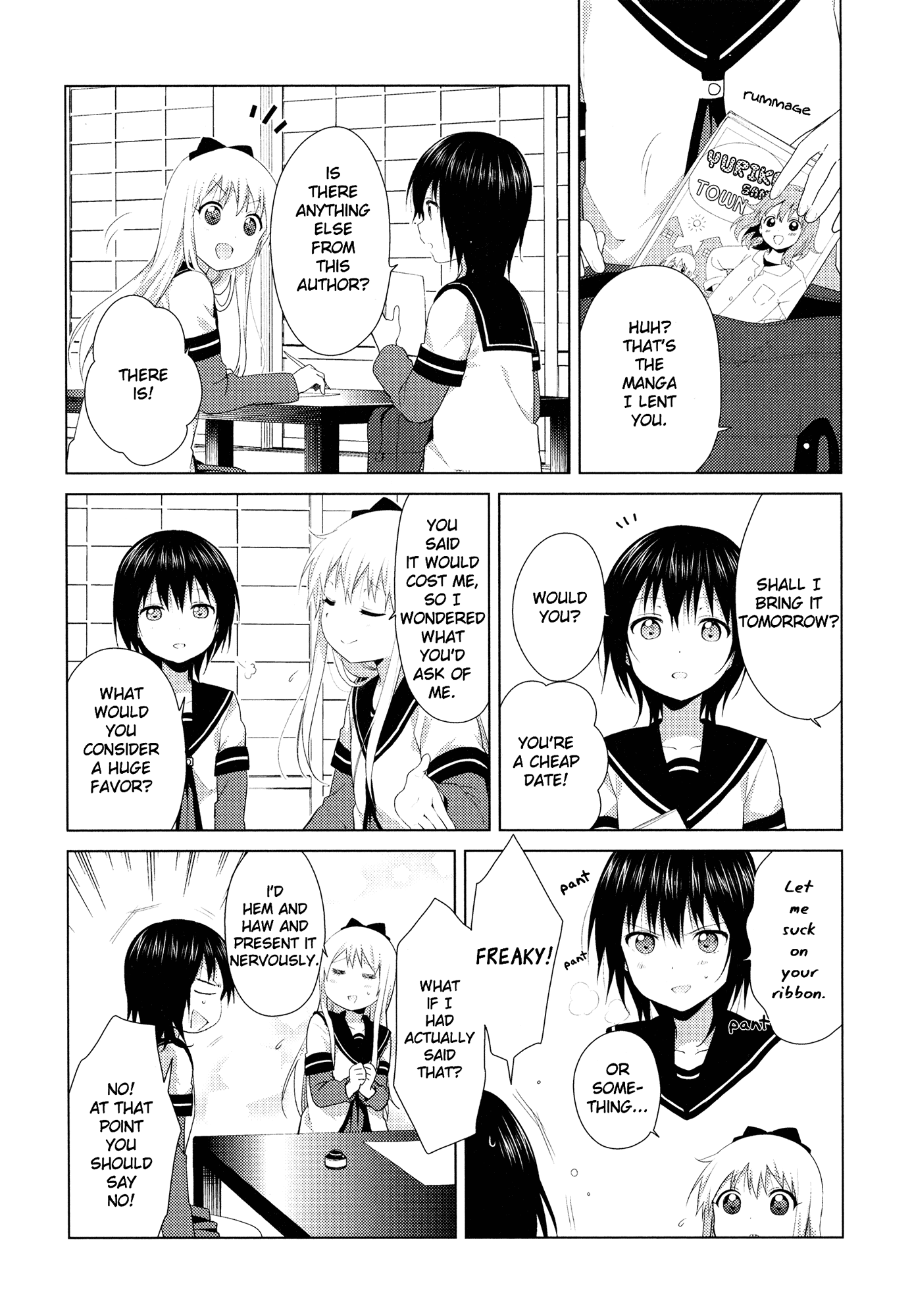 Yuru Yuri Chapter 104 page 7 - Chapter 104: Kyouko and Yui