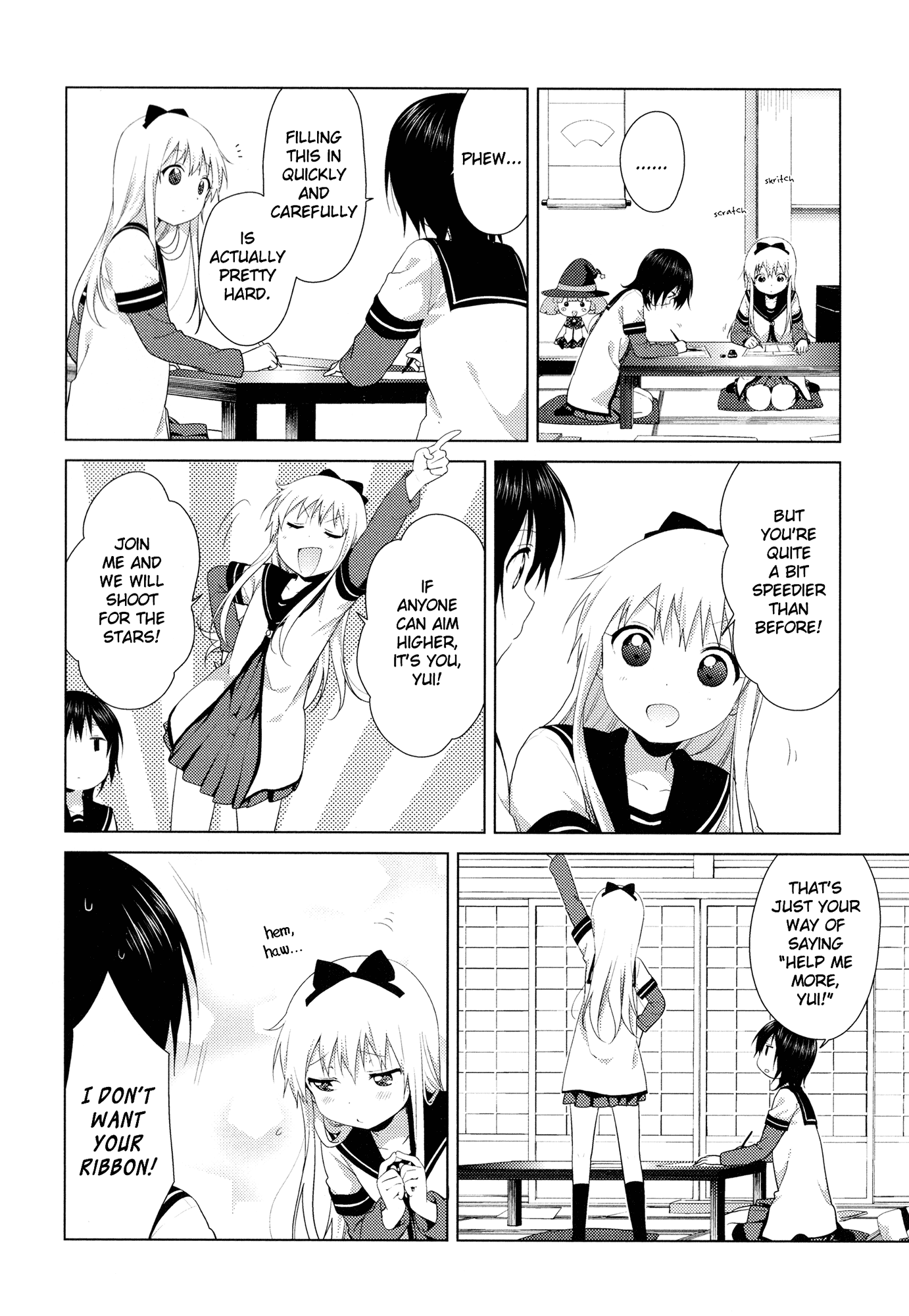 Yuru Yuri Chapter 104 page 8 - Chapter 104: Kyouko and Yui