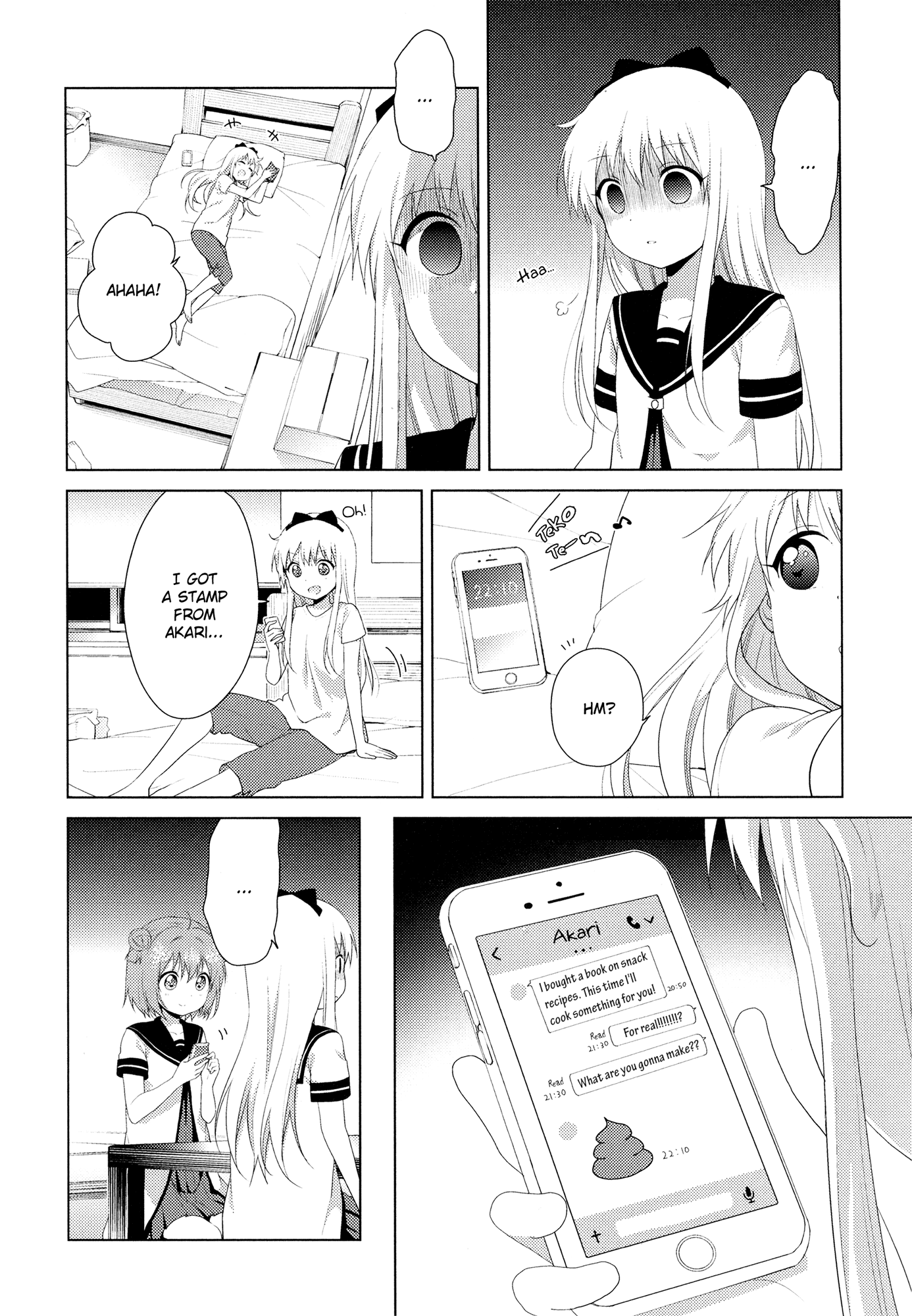 Yuru Yuri Chapter 105 page 12 - Chapter 105: Dead Fish Eyes