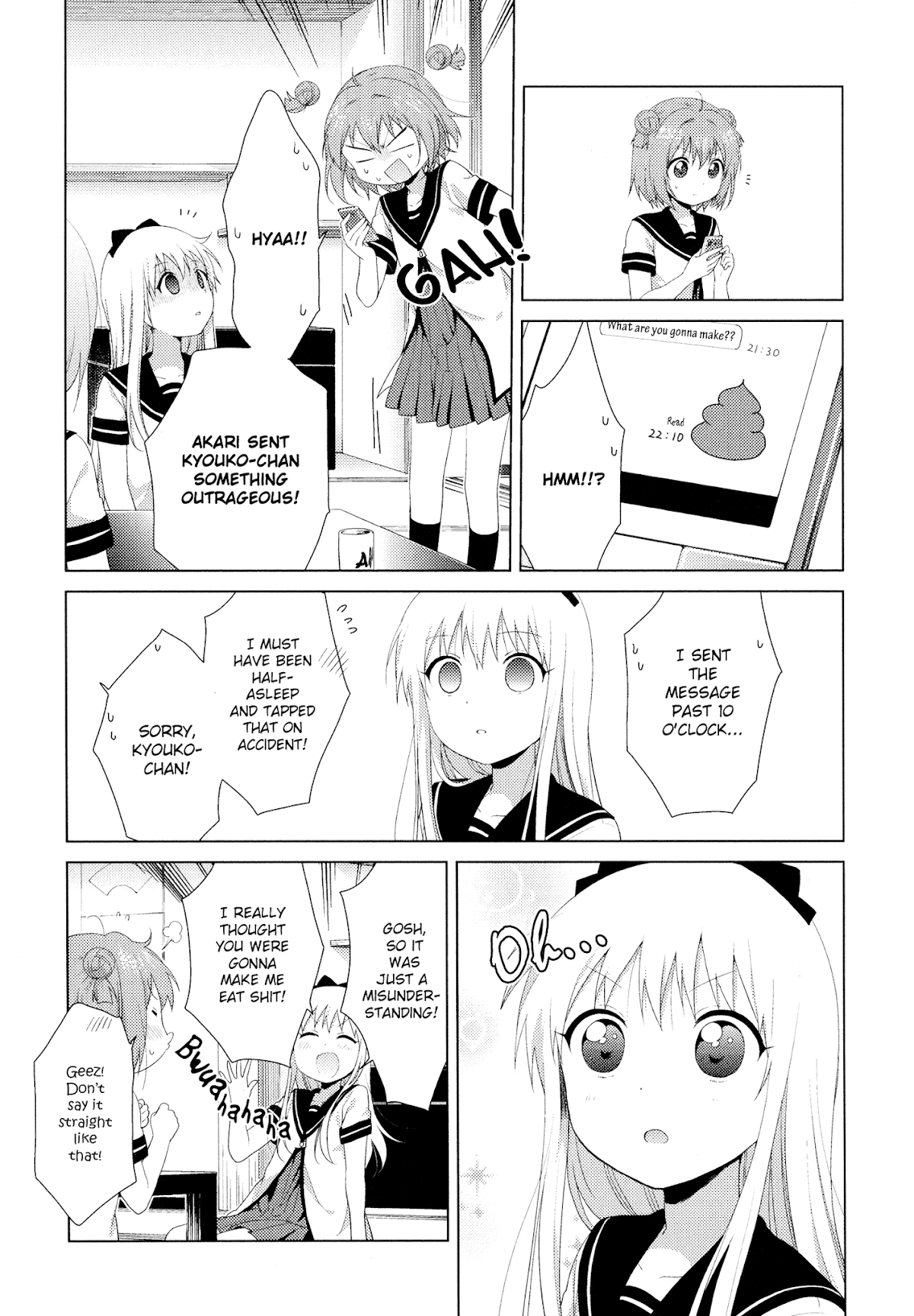 Yuru Yuri Chapter 105 page 13 - Chapter 105: Dead Fish Eyes