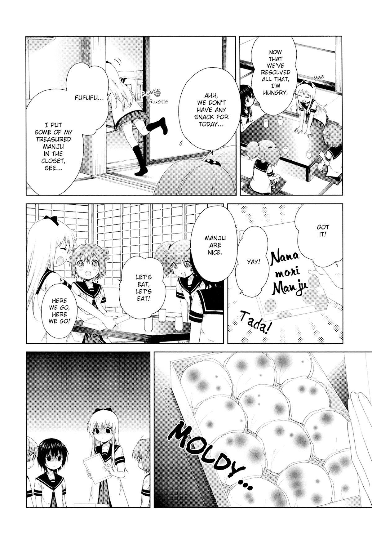 Yuru Yuri Chapter 105 page 14 - Chapter 105: Dead Fish Eyes