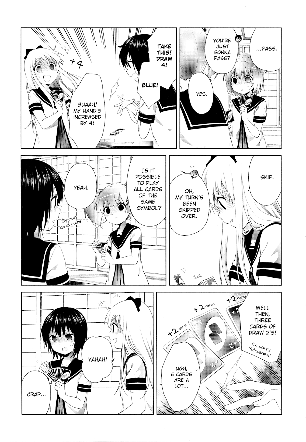 Yuru Yuri Chapter 105 page 3 - Chapter 105: Dead Fish Eyes