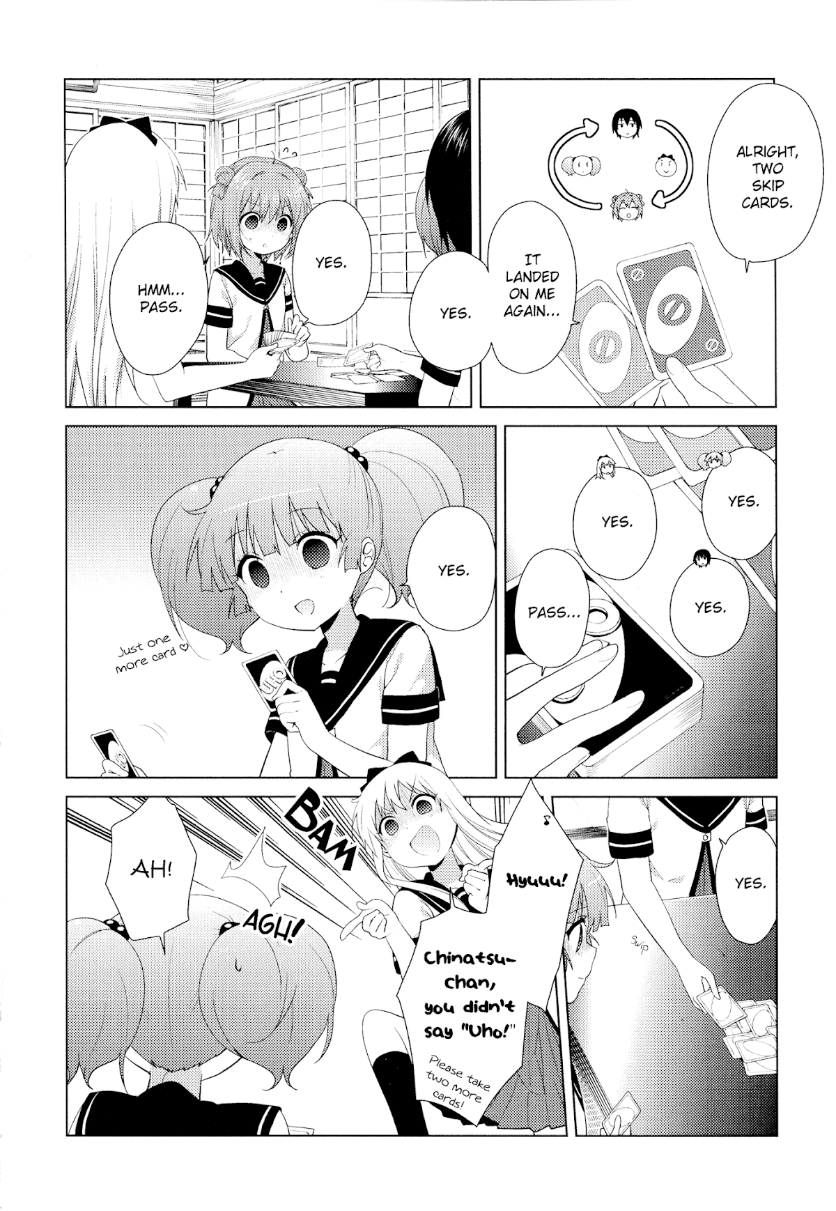 Yuru Yuri Chapter 105 page 4 - Chapter 105: Dead Fish Eyes