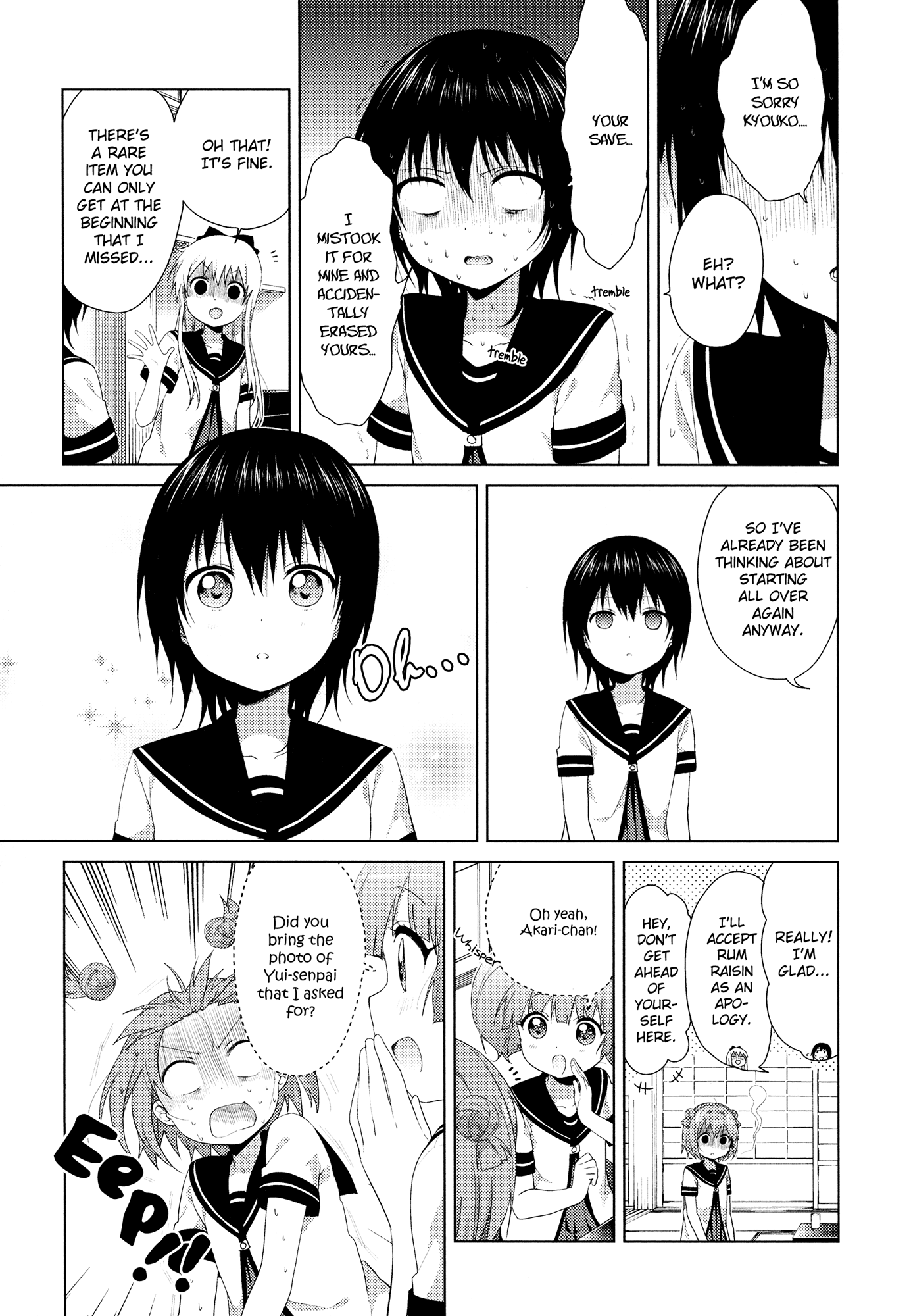 Yuru Yuri Chapter 105 page 9 - Chapter 105: Dead Fish Eyes