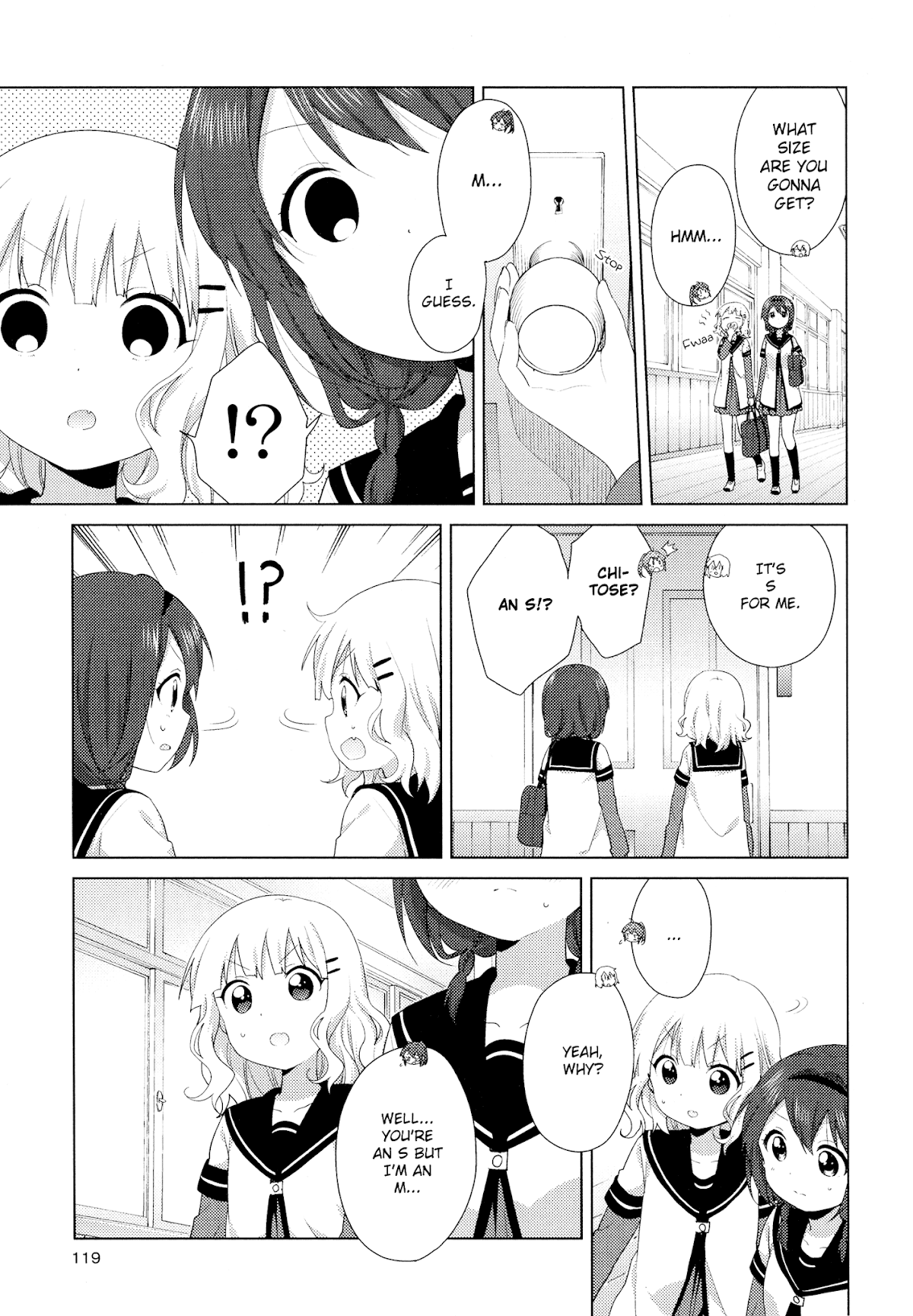 Yuru Yuri Chapter 107 page 3 - Chapter 107: SM (About That · Let's Think About It a Little More)